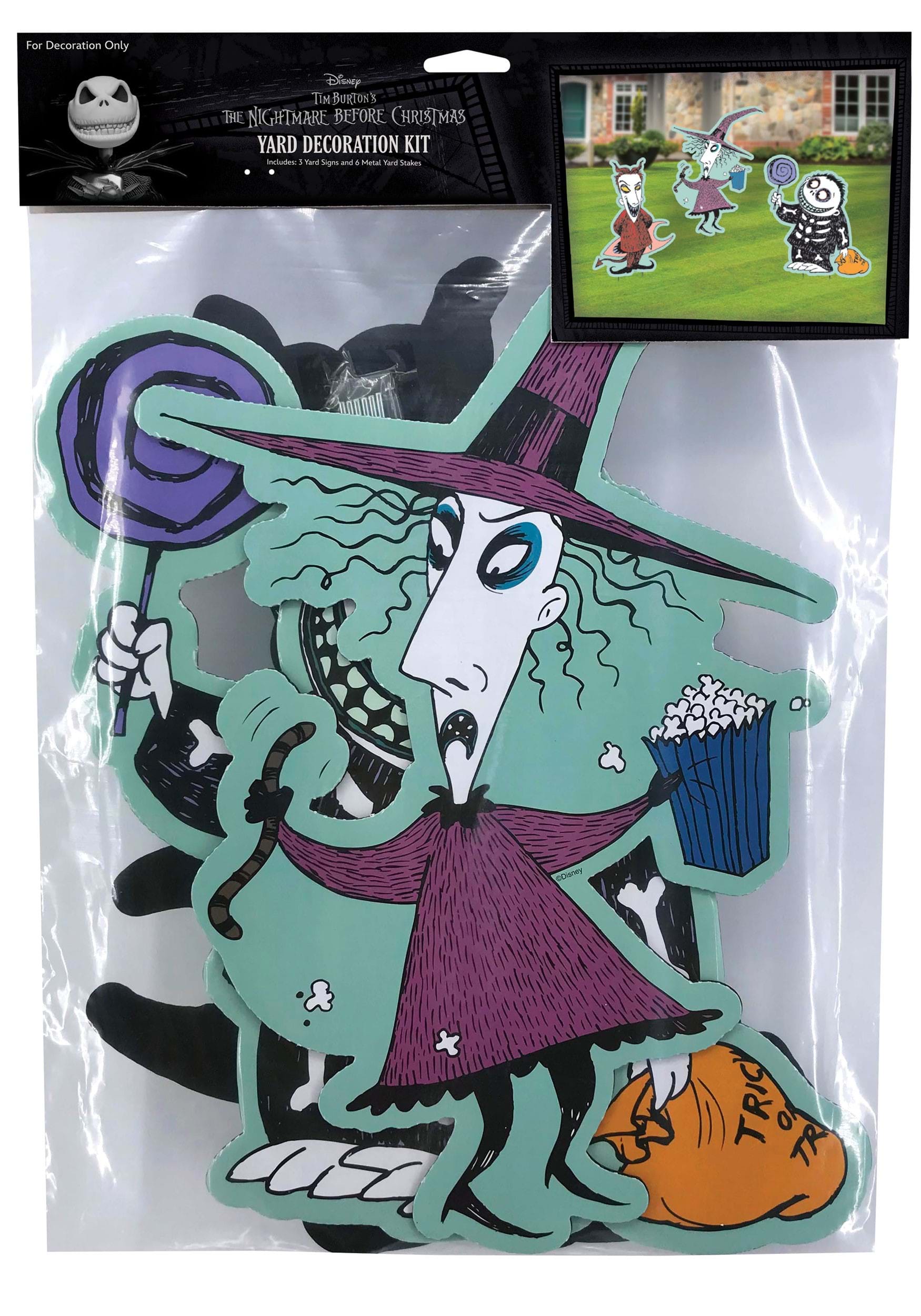 Disney Shock Lock and Barrel Decoration Yard Kit | Disney Decorations