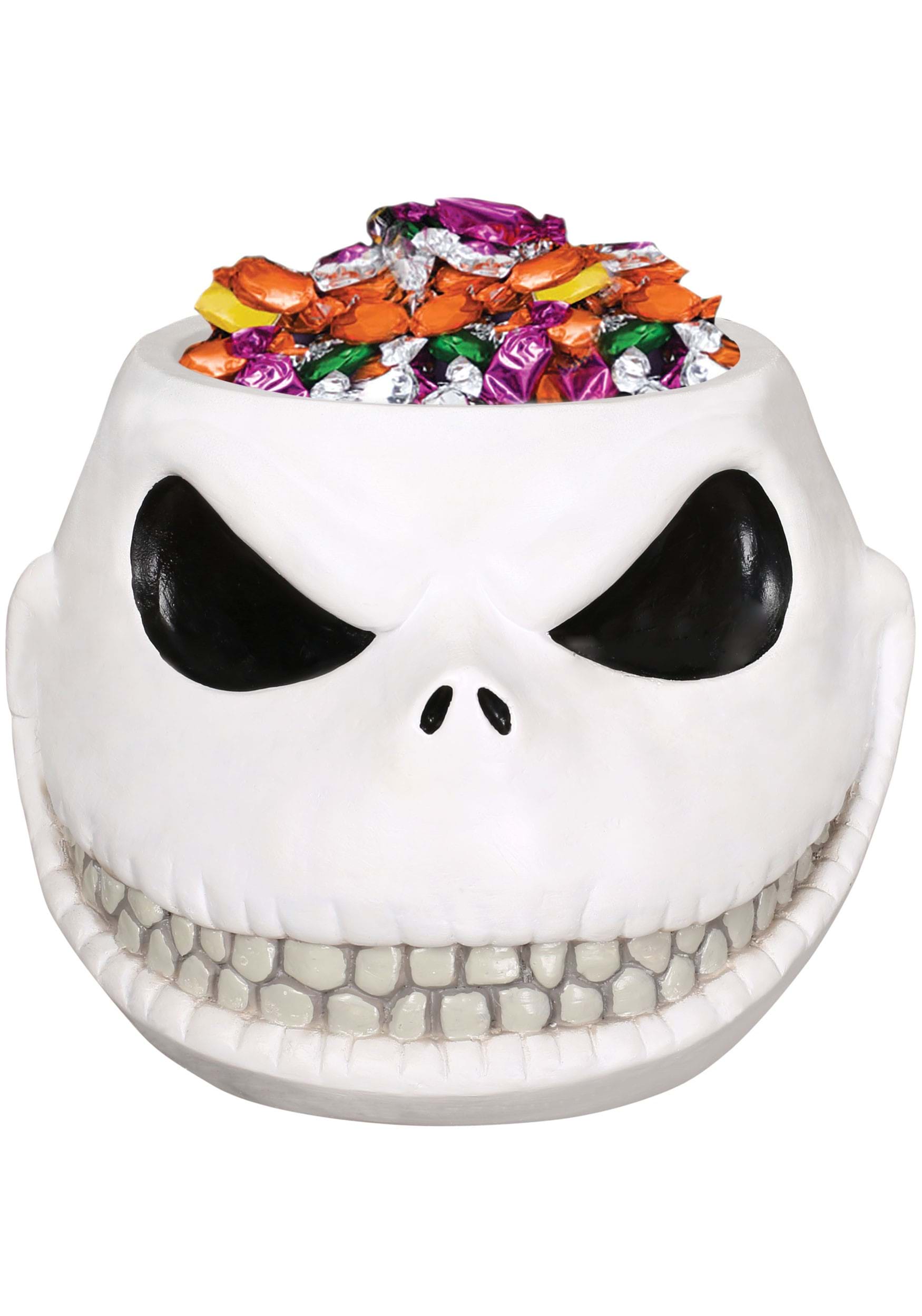 Disney Jack Skellington Head Treat Bowl Decoration | Disney Decorations