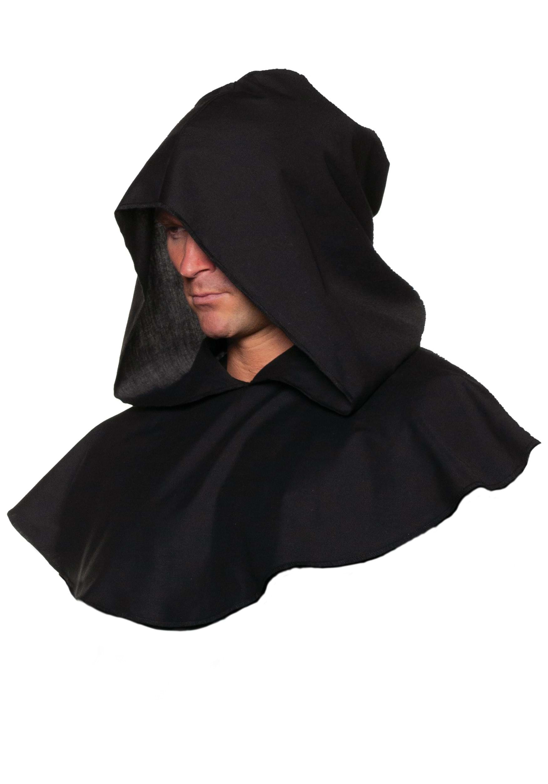 Black Adult Reaper Hood