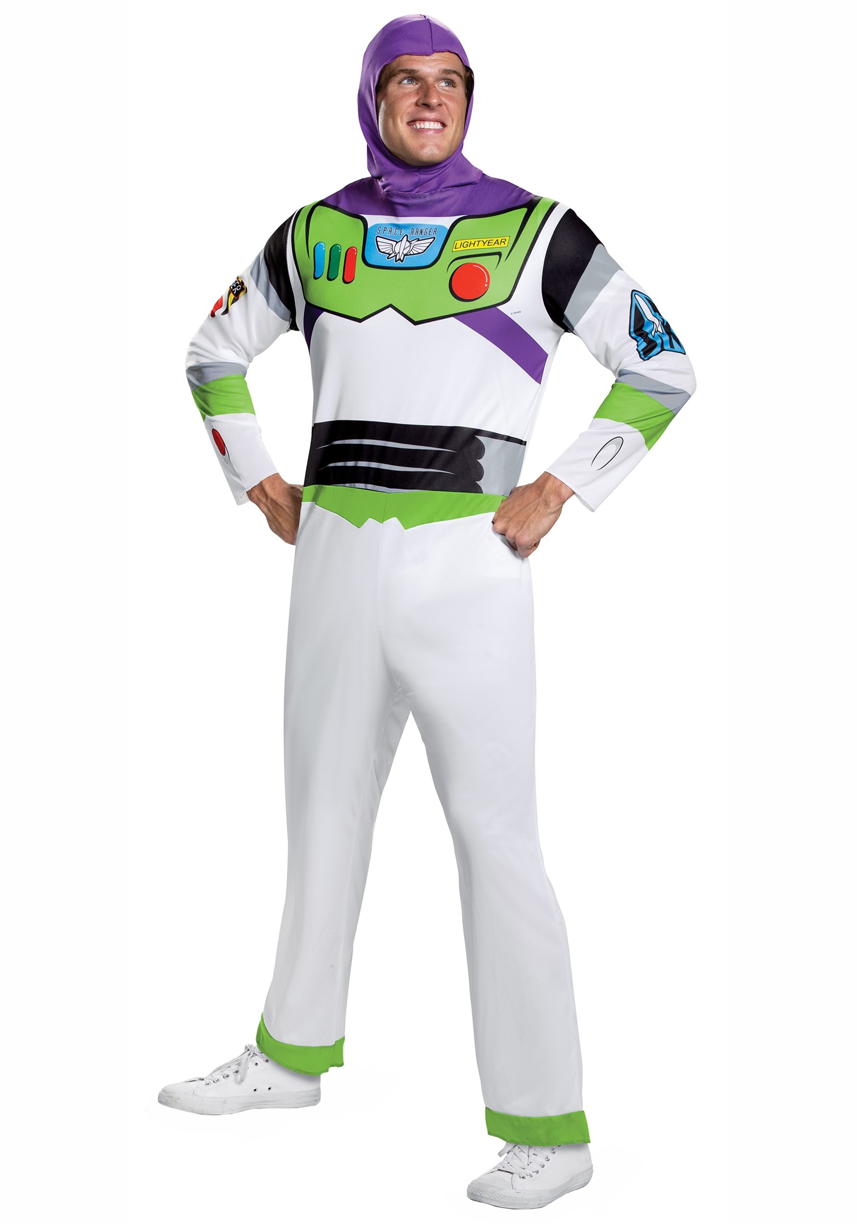 Disney Toy Story Classic Buzz Lightyear Adult Costume | Toy Story Costumes