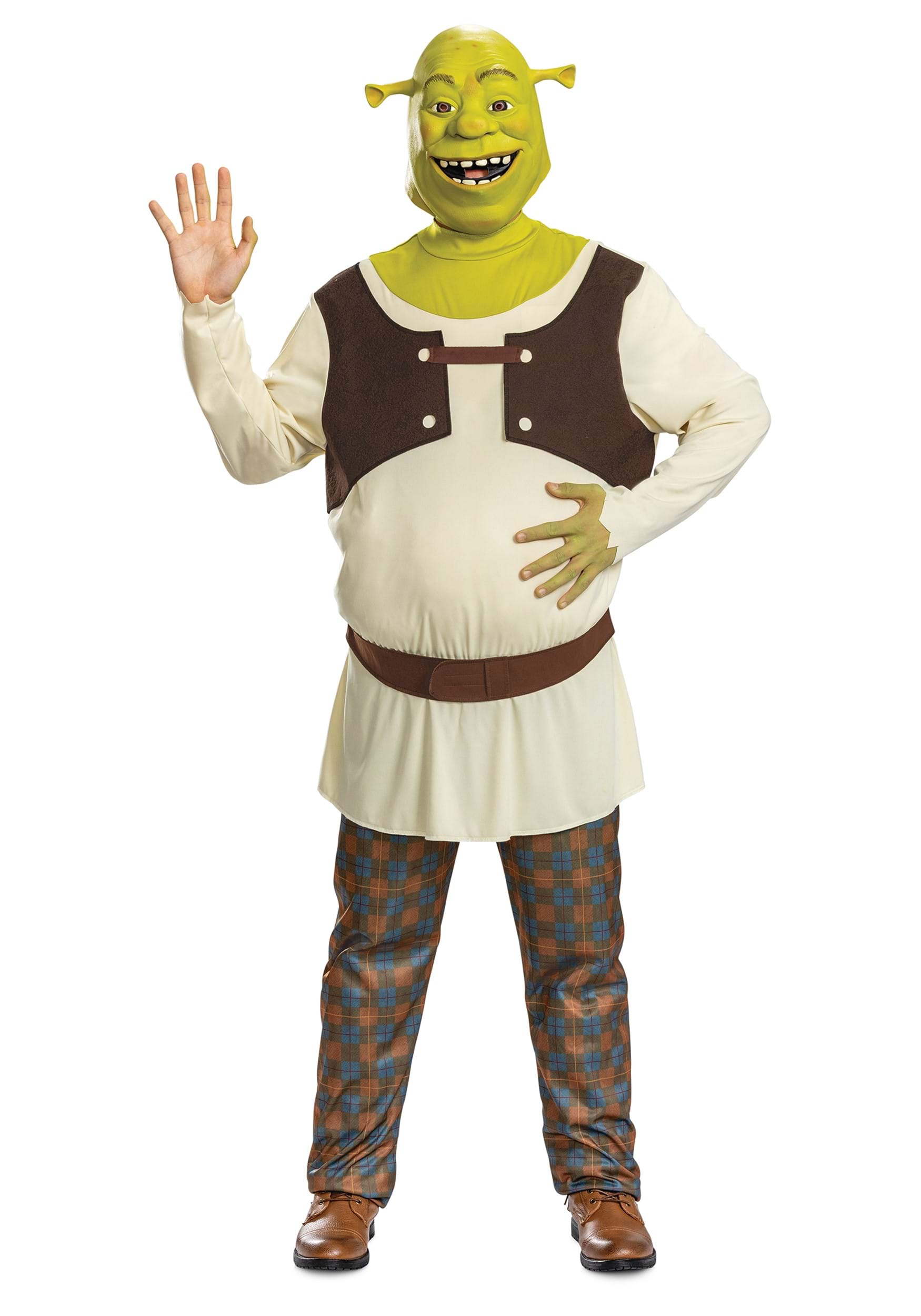 Plus Size Men's Shrek Costume | Movie Costumes