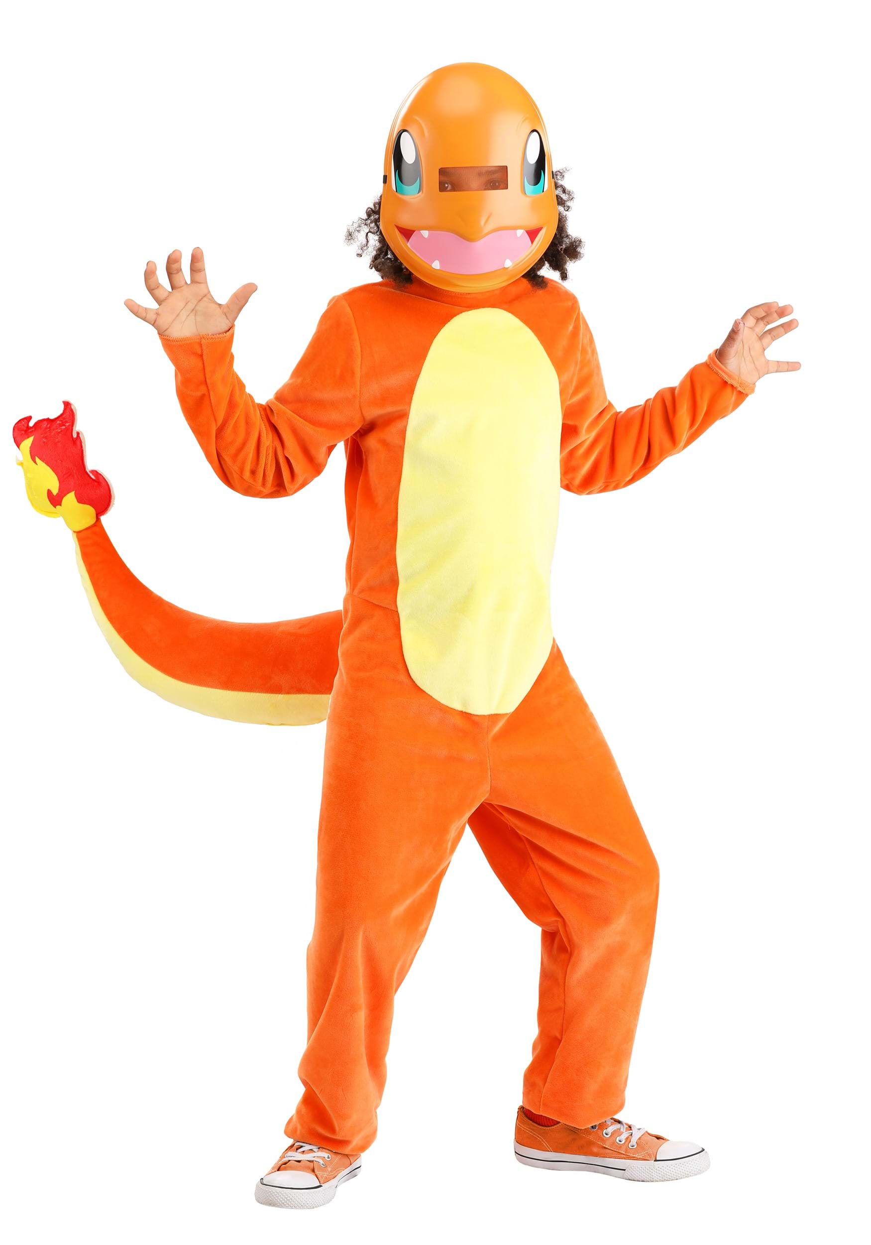 Child Deluxe Pokémon Charmander Costume | Kid's Pokemon Costumes