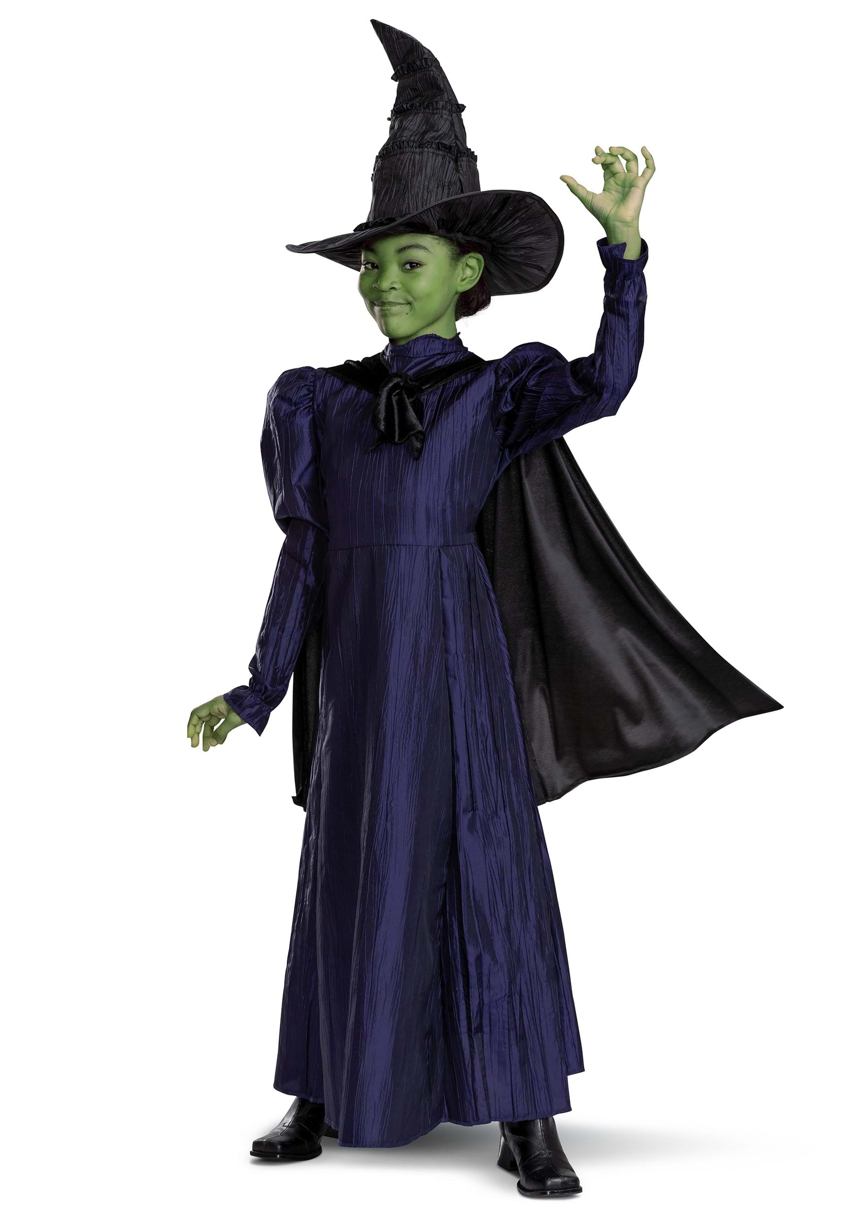 Child Wicked Deluxe Elphaba Costume | Wicked Costumes