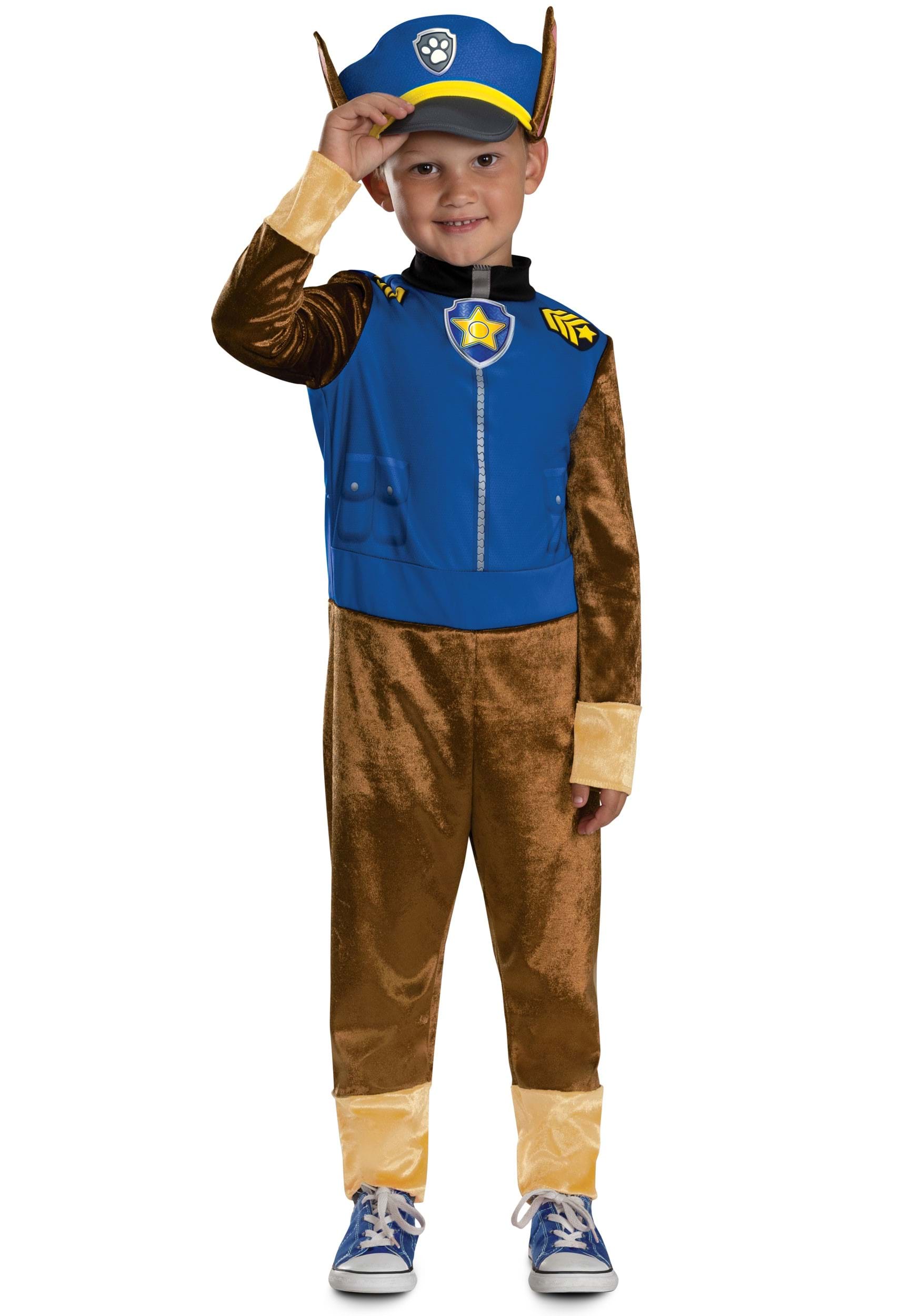 Boy's Classic Paw Patrol Toddler Chase Costume | Paw Patrol Costumes
