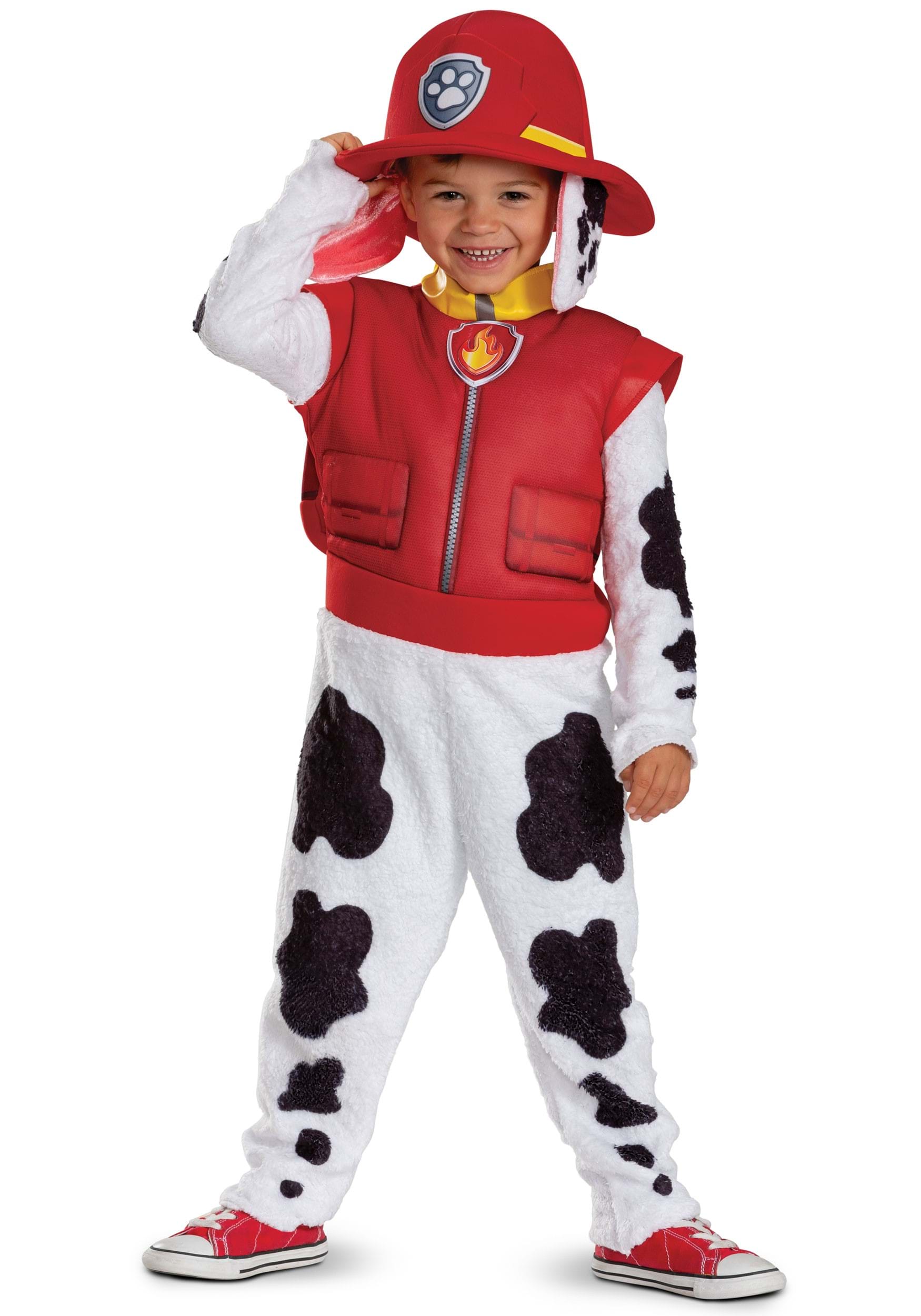 Boy's Deluxe Paw Patrol Toddler Marshall Costume | Paw Patrol Costumes