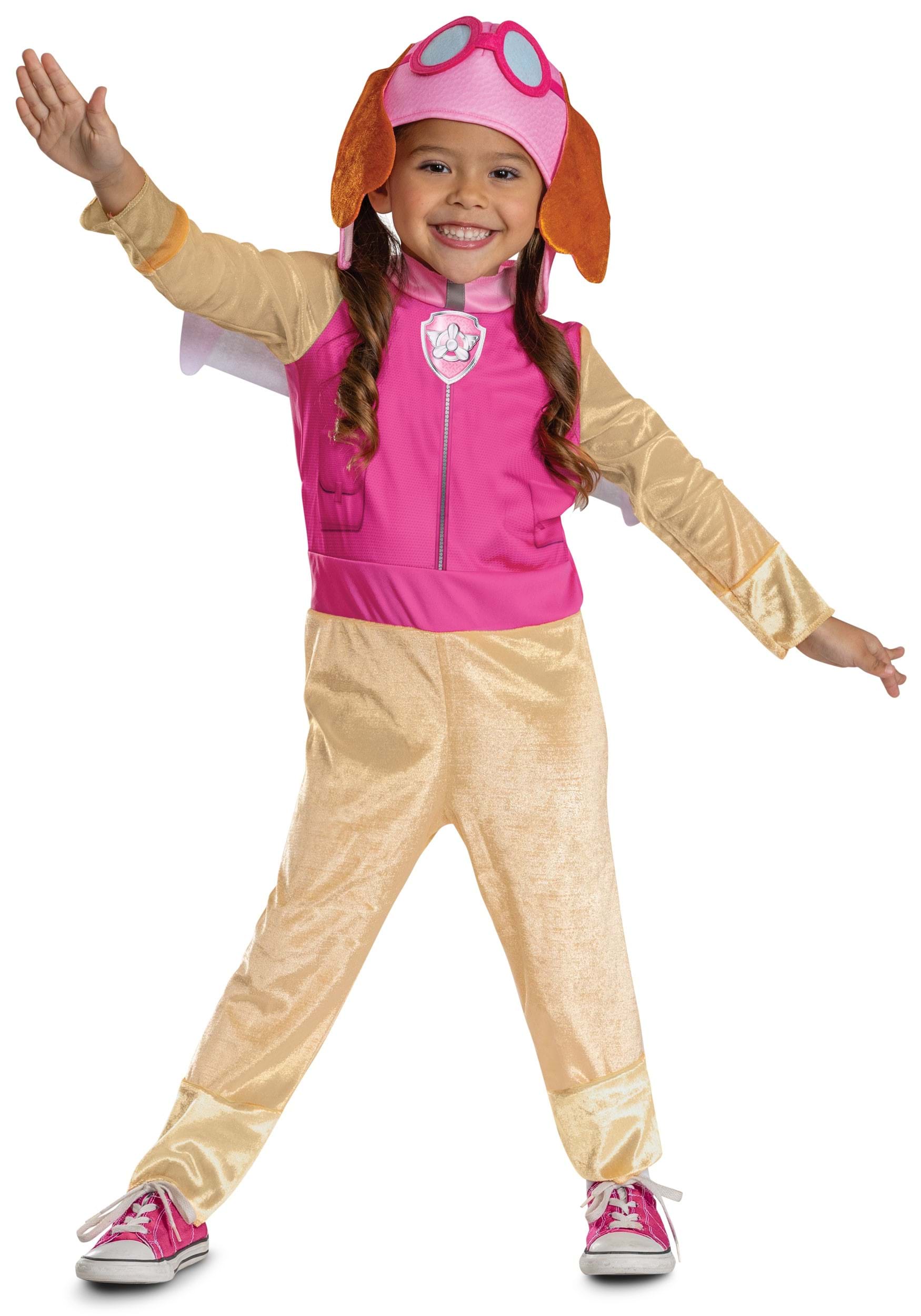 Girl's Classic Paw Patrol Skye Toddler Costume | Paw Patrol Costumes