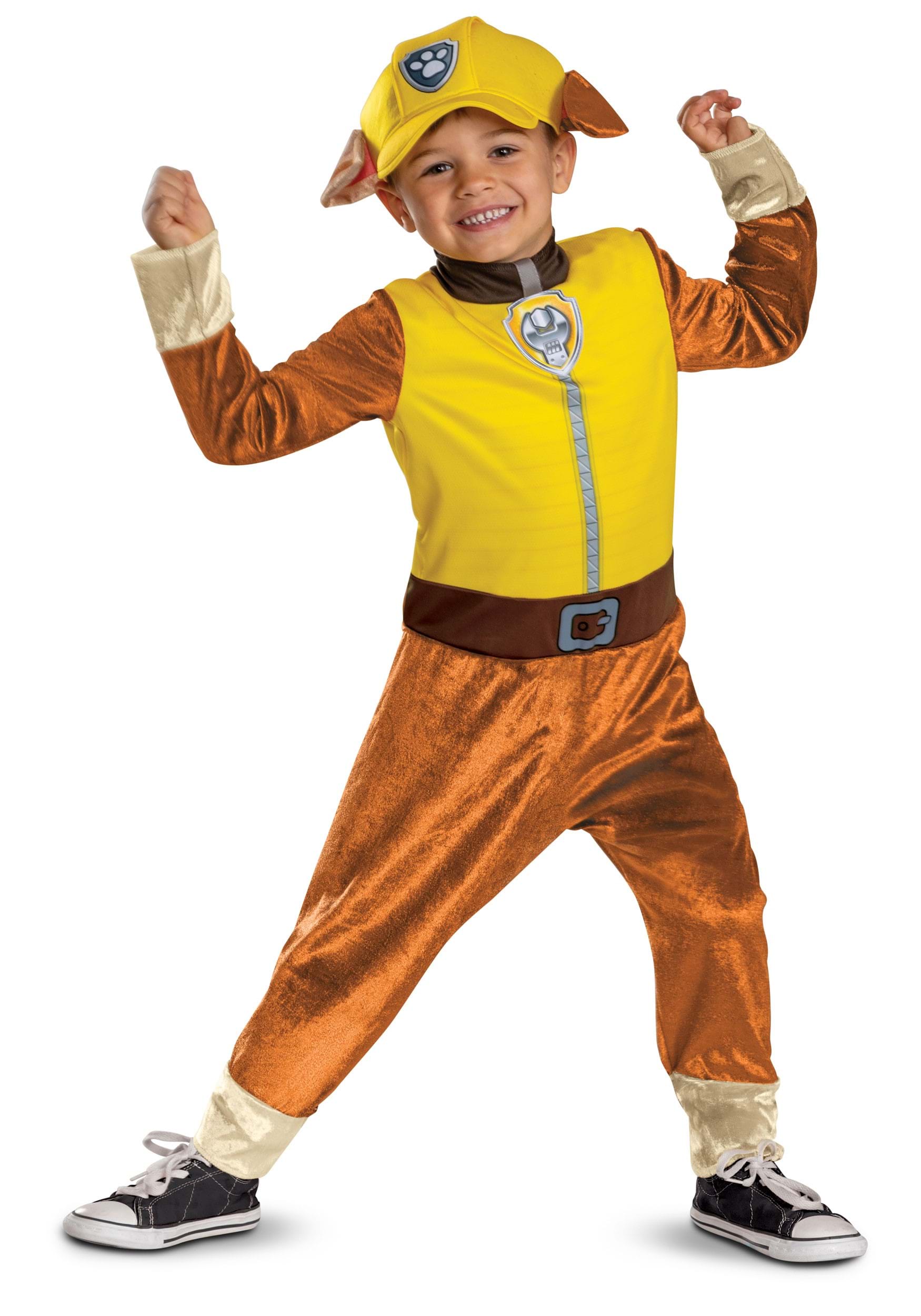 Boy's Classic Paw Patrol Rubble Toddler Costume | Paw Patrol Costumes