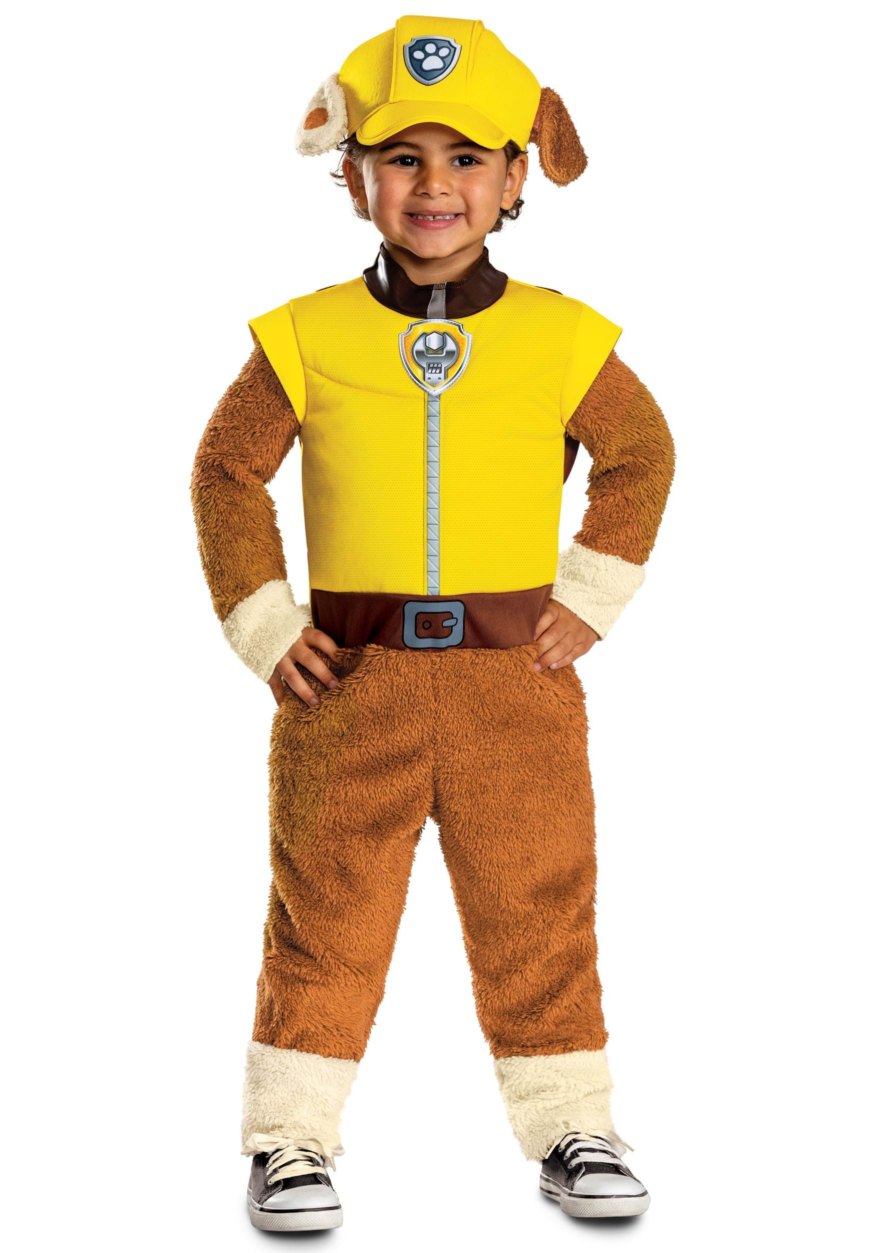 Boy's Deluxe Paw Patrol Rubble Toddler Costume | Paw Patrol Costumes