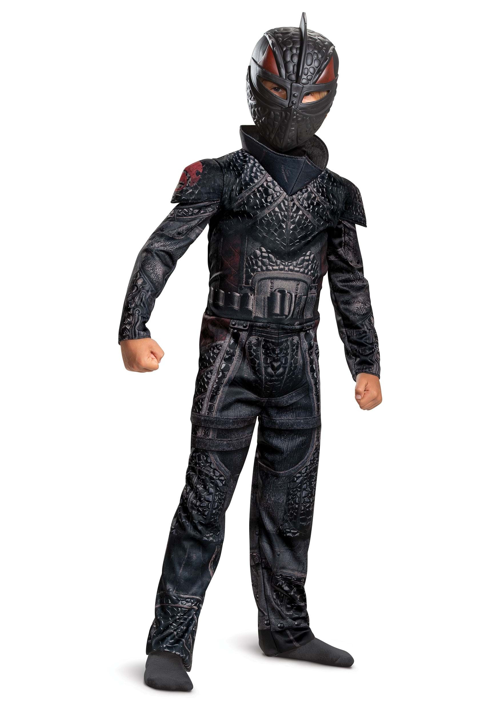 Kids How to Train Your Dragon Hiccup Dragon Scale Armor Costume