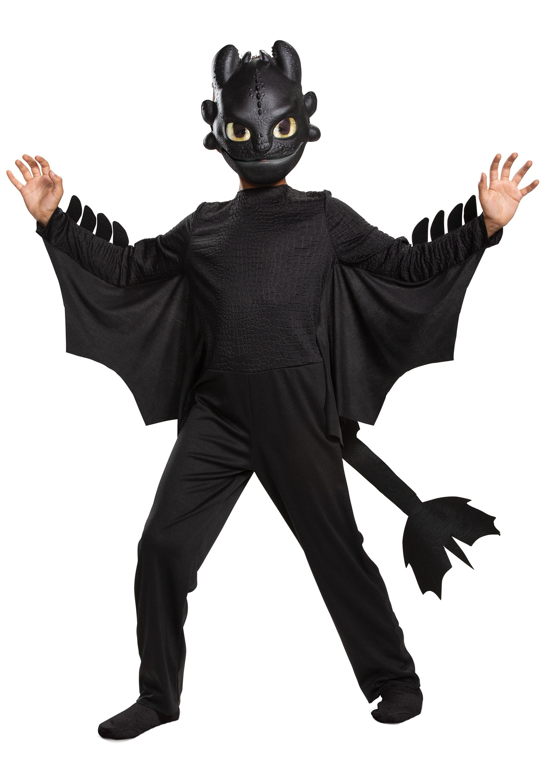 Kid's How to Train Your Dragon Classic Toothless Costume | Movie Costumes