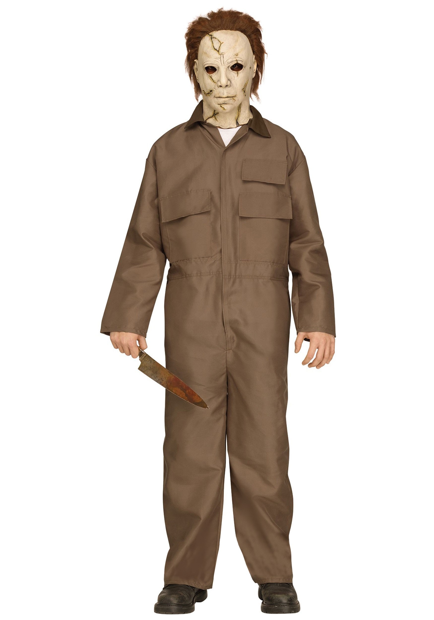 Rob Zombie Halloween Michael Myers Costume for Teens | Scary Costumes