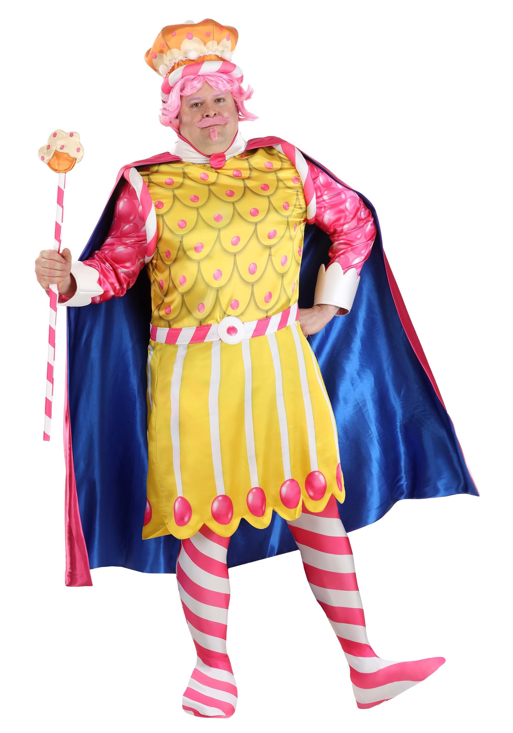 Plus Size Candyland King Kandy Costume for Men | Candyland Costumes