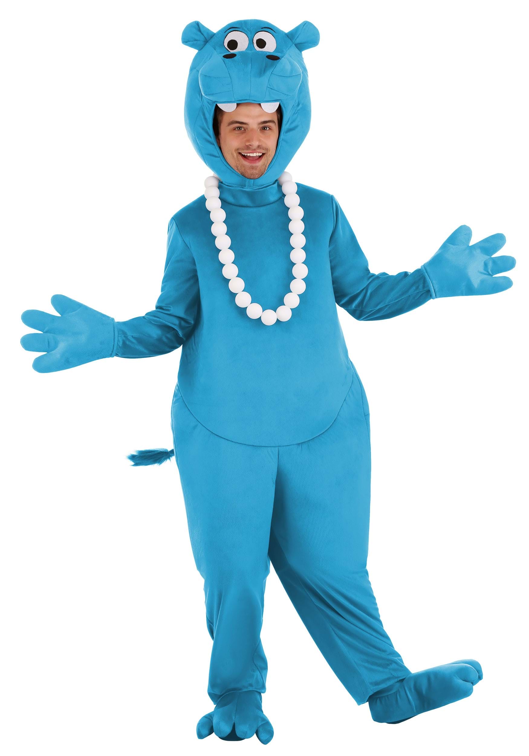 Blue Hungry Hungry Hippos Adult Costume | Board Game Costumes