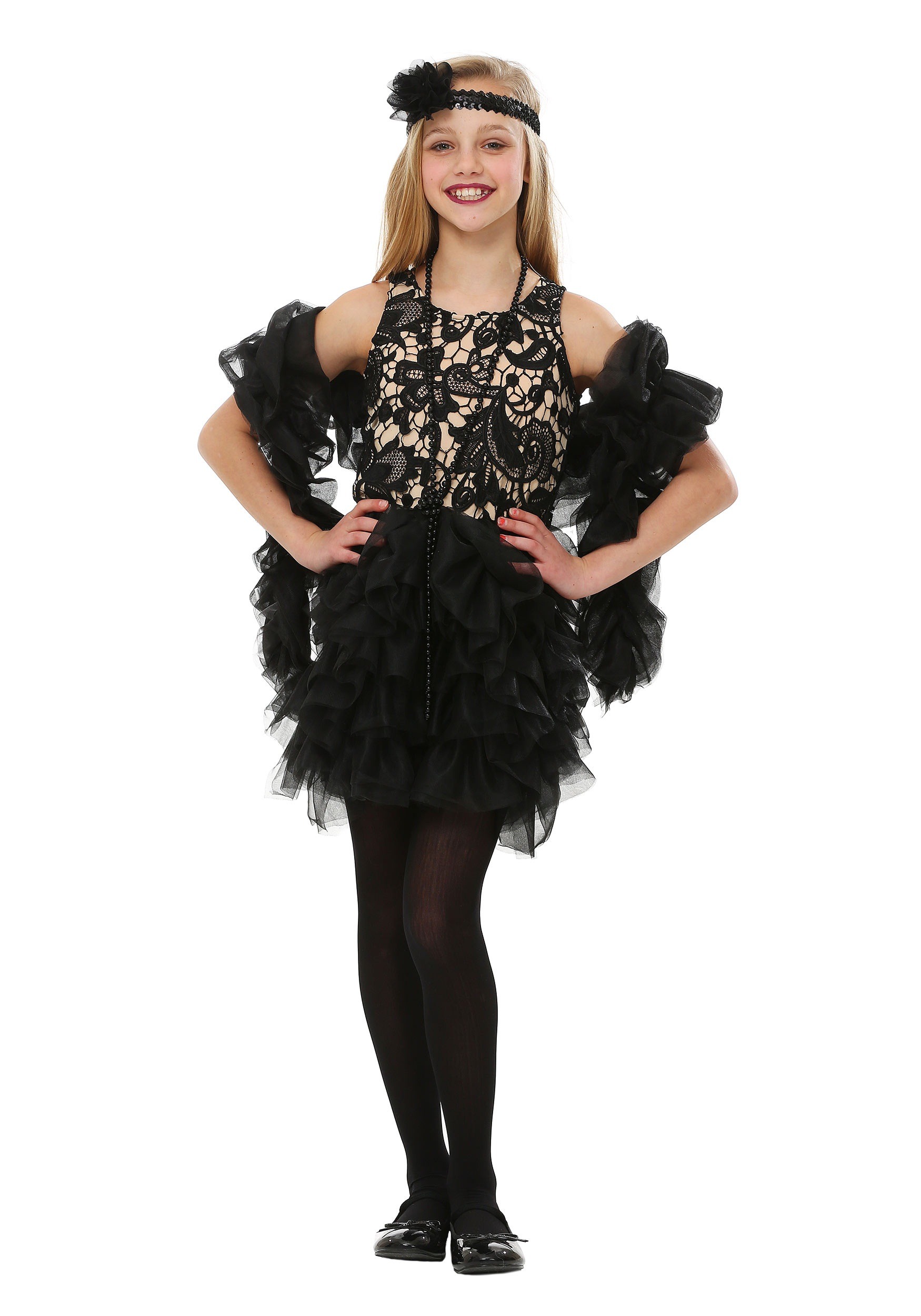 Dazzling Flapper Kids Costume