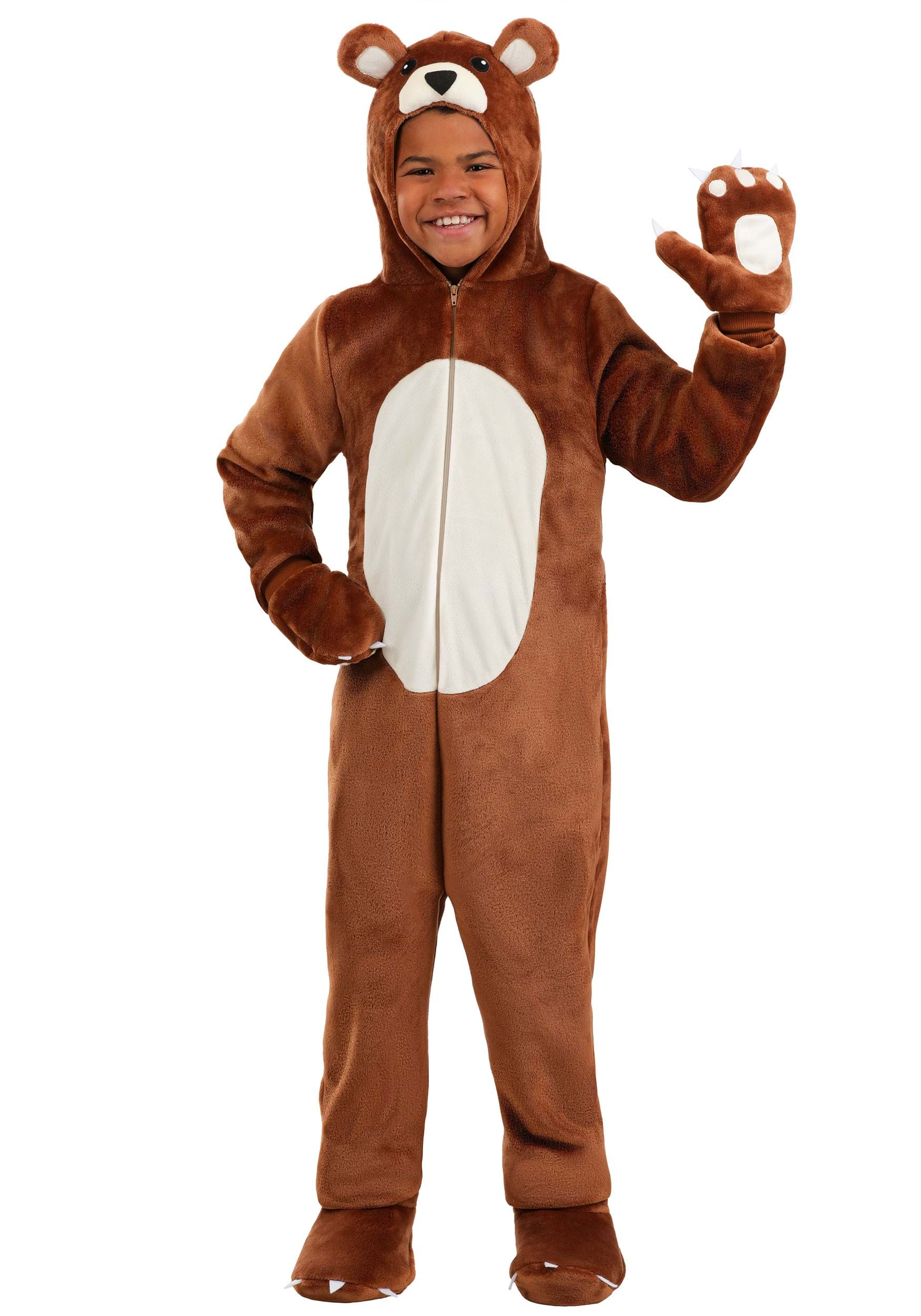 Wild Teddy Bear Kid's Costume | Animal Costumes