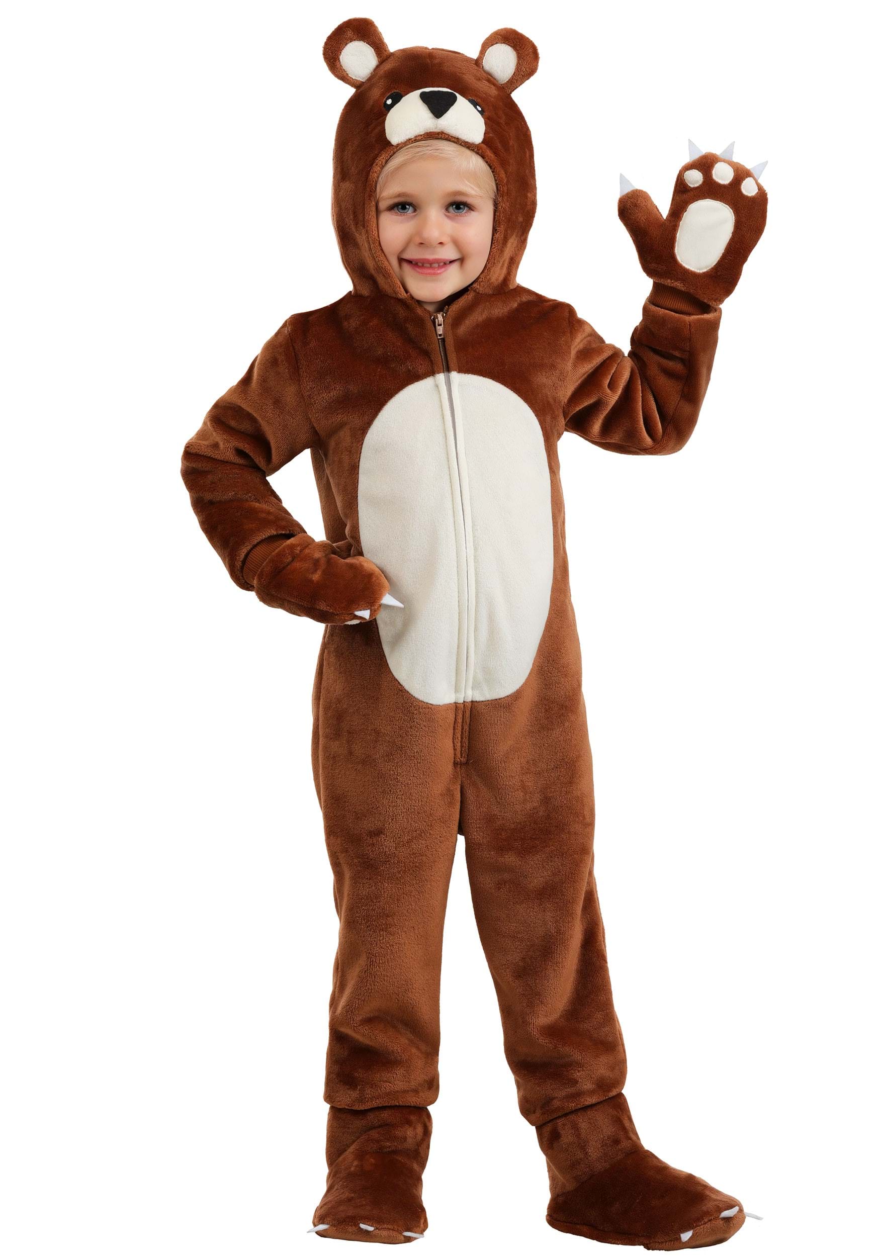 Wild Teddy Bear Toddler Costume | Animal Costumes