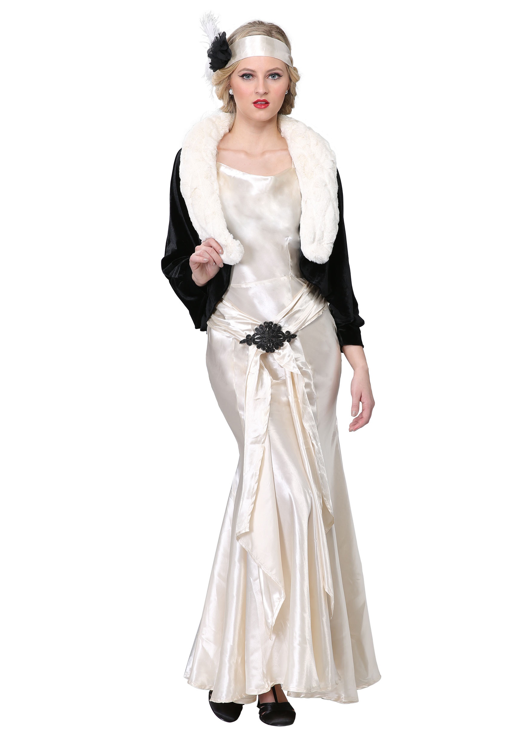 Plus Size Women's 1920s Socialite Costume | Decades Costumes
