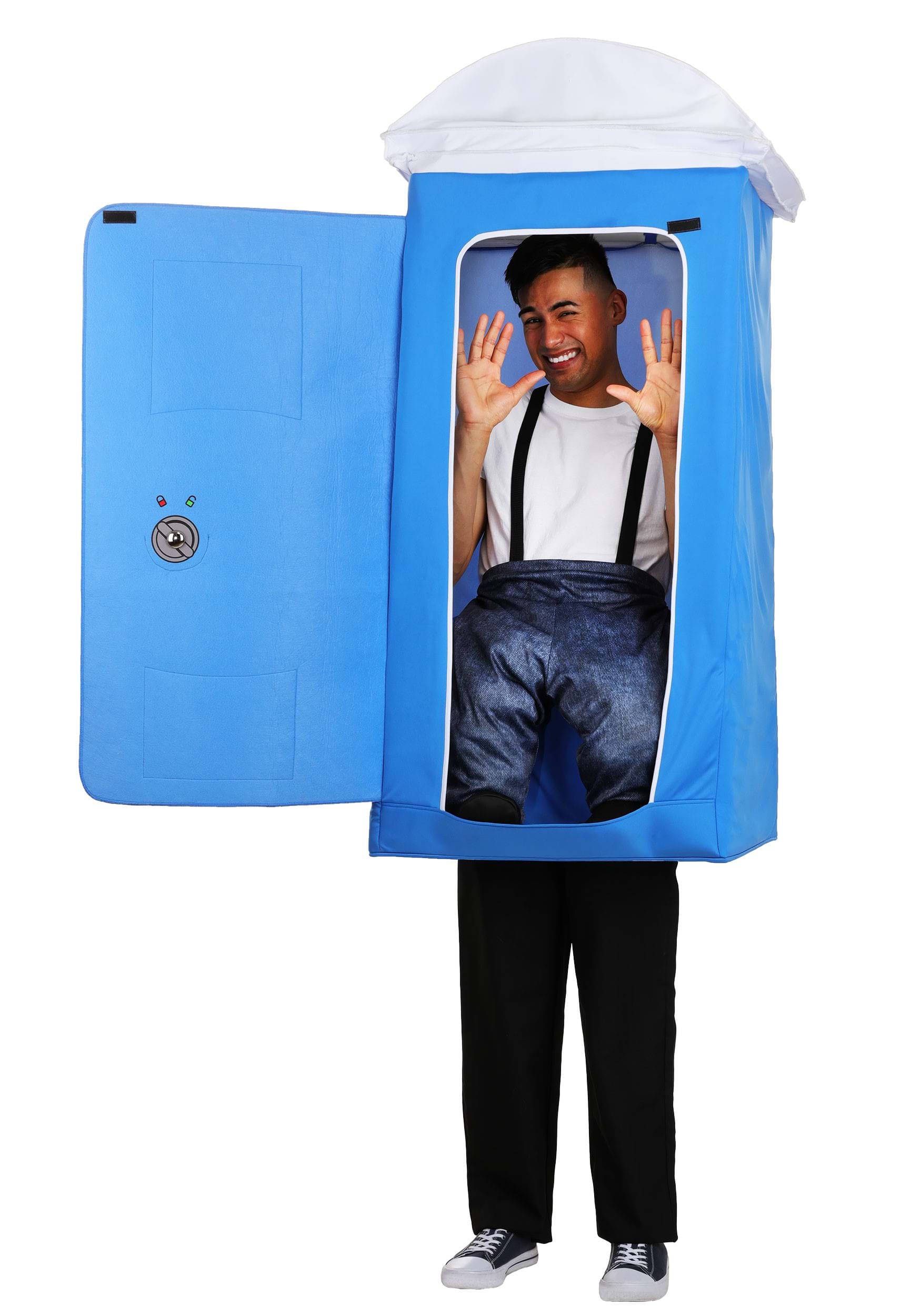 Porta Potty Adult Costume | Funny Costumes