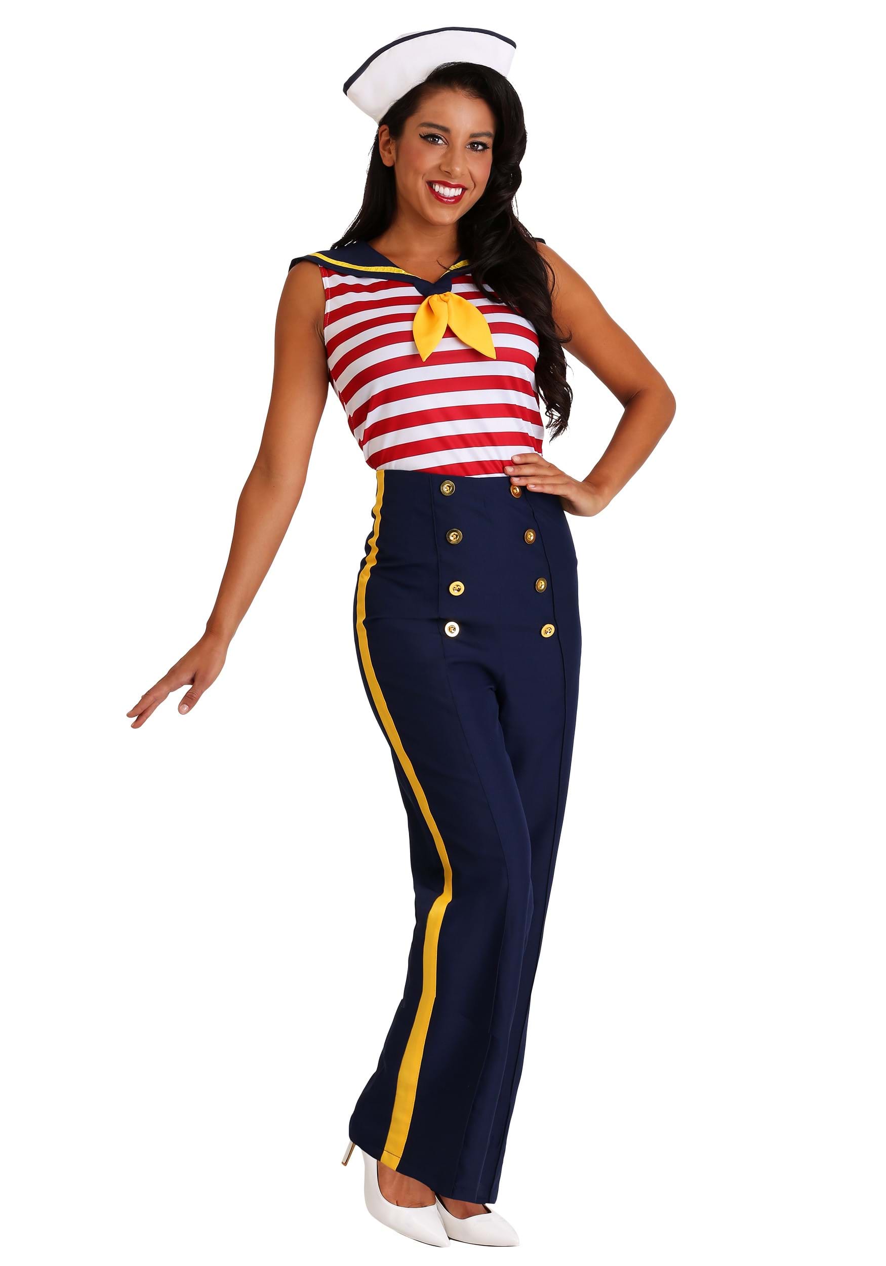 Perfect Pin Up Sailor Women's Costume | Sailor Costumes