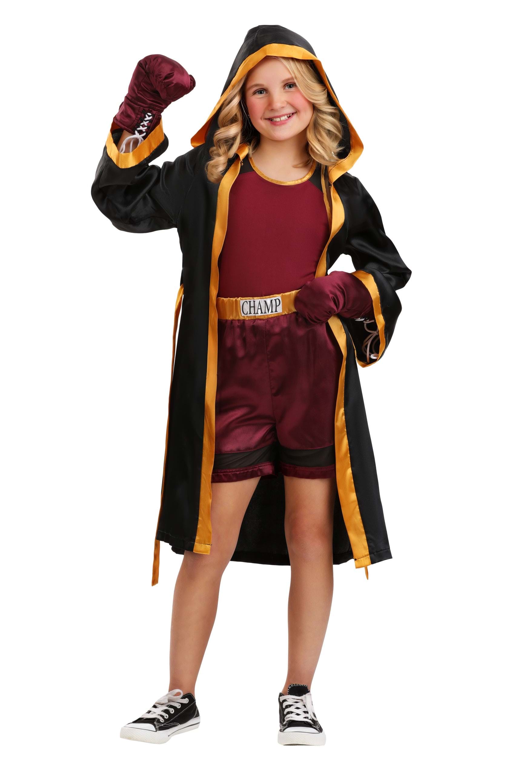 Tough Boxer Girl's Costume | Sports Costumes