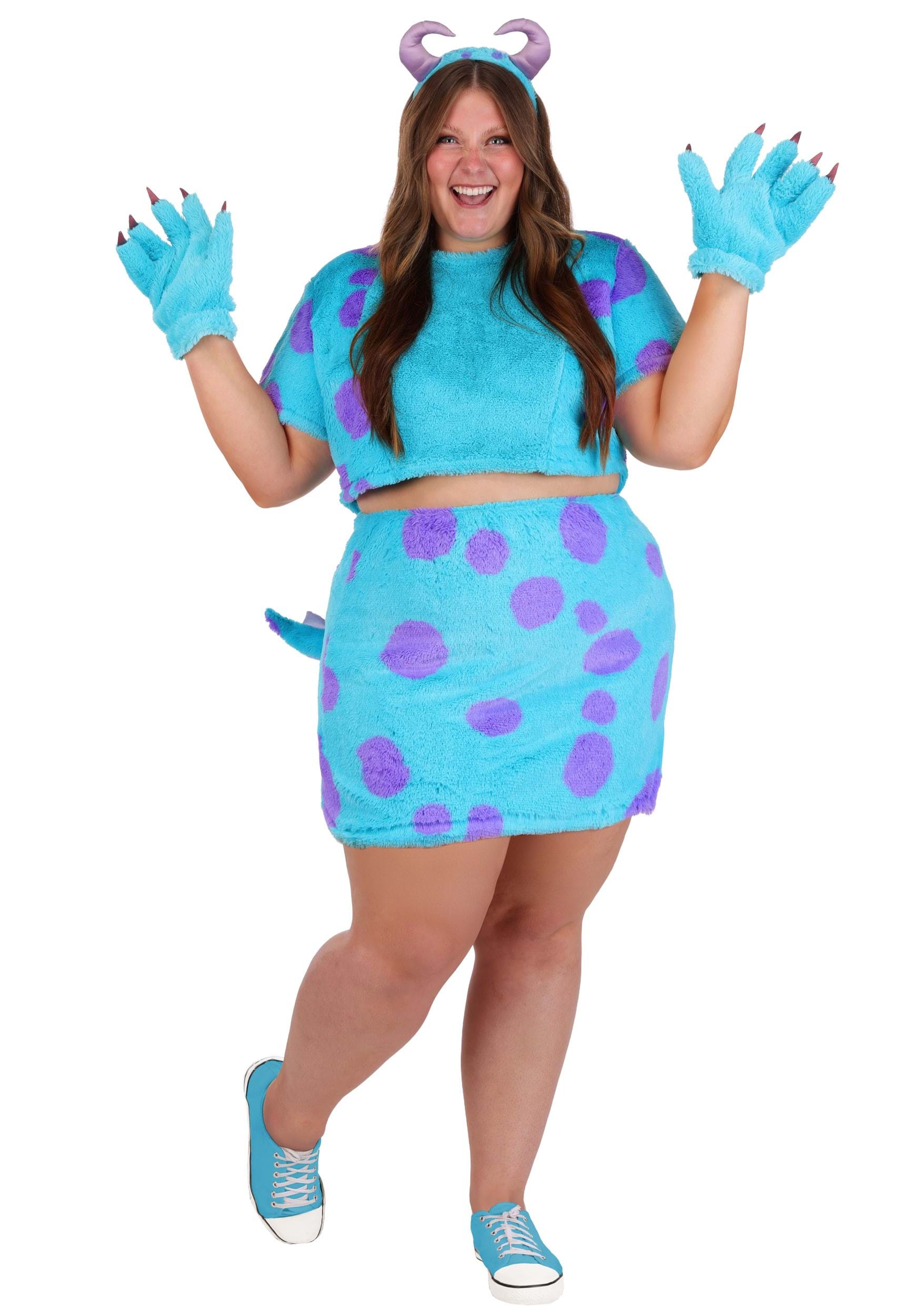 Plus Size Pixar Monster's Inc Sulley Women's Costume | Disney Costumes