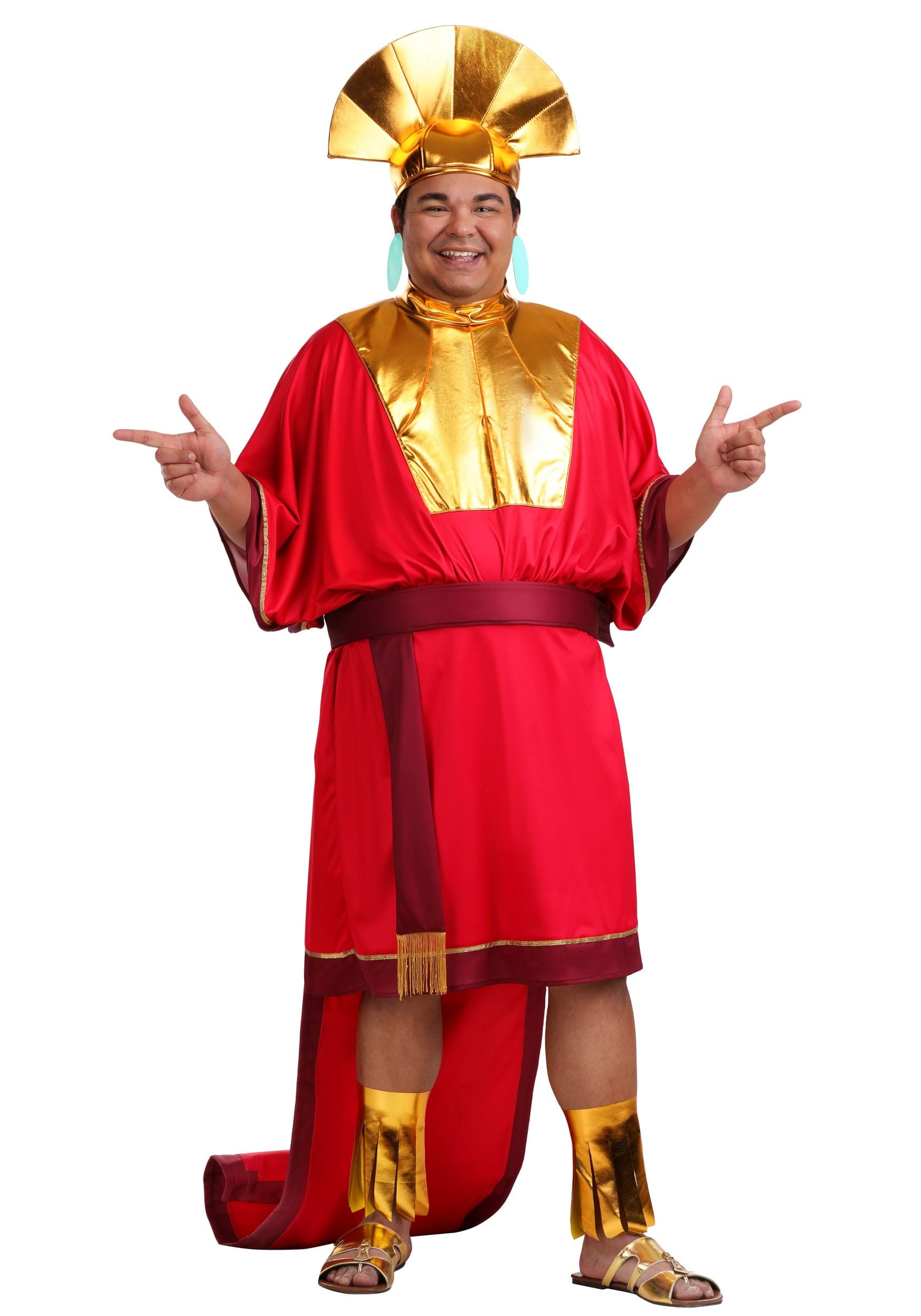 Men's Plus Size Deluxe Disney Kuzco Costume | Disney Costumes
