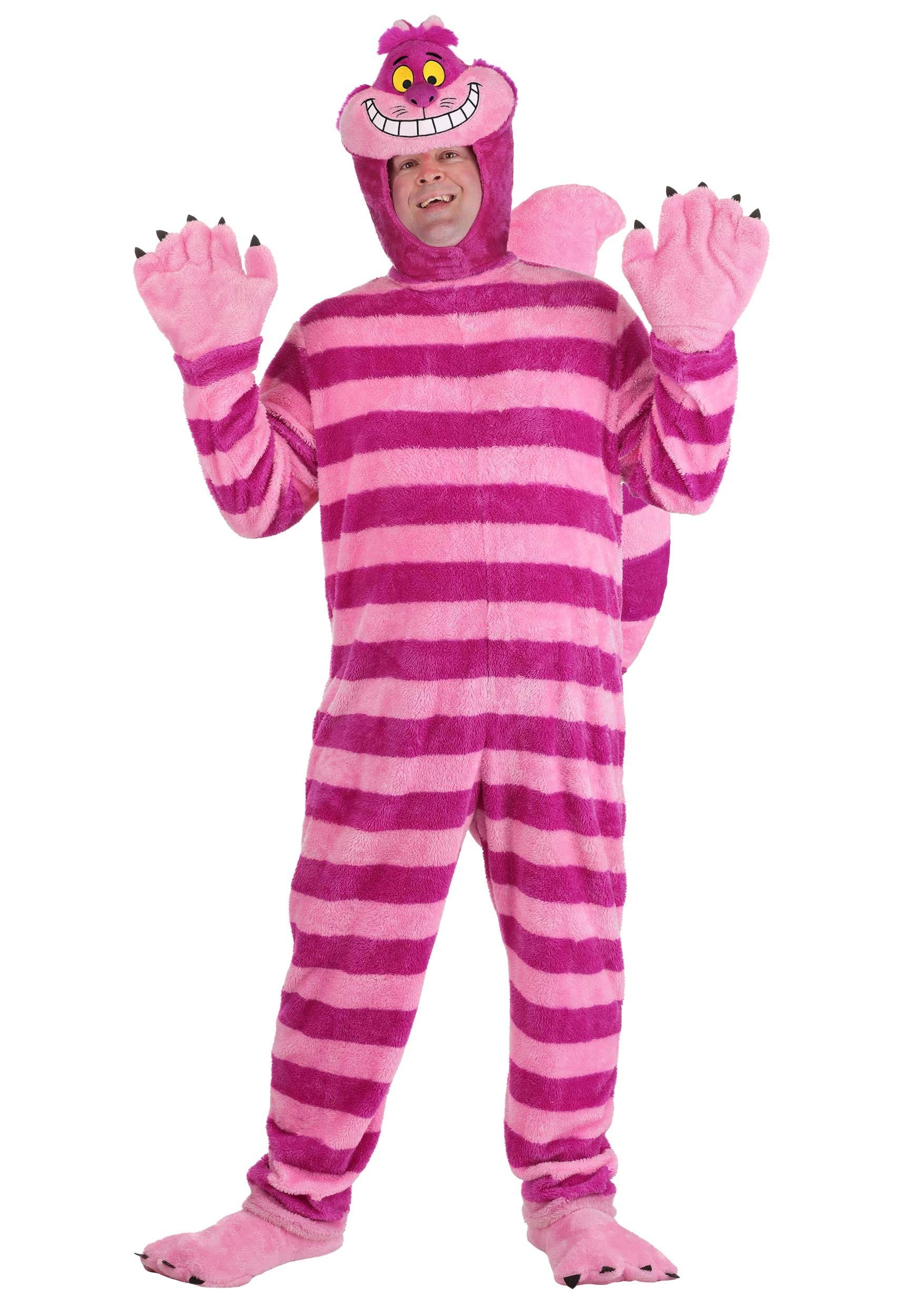 Plus Size Disney Cheshire Cat Men's Costume | Disney Costumes