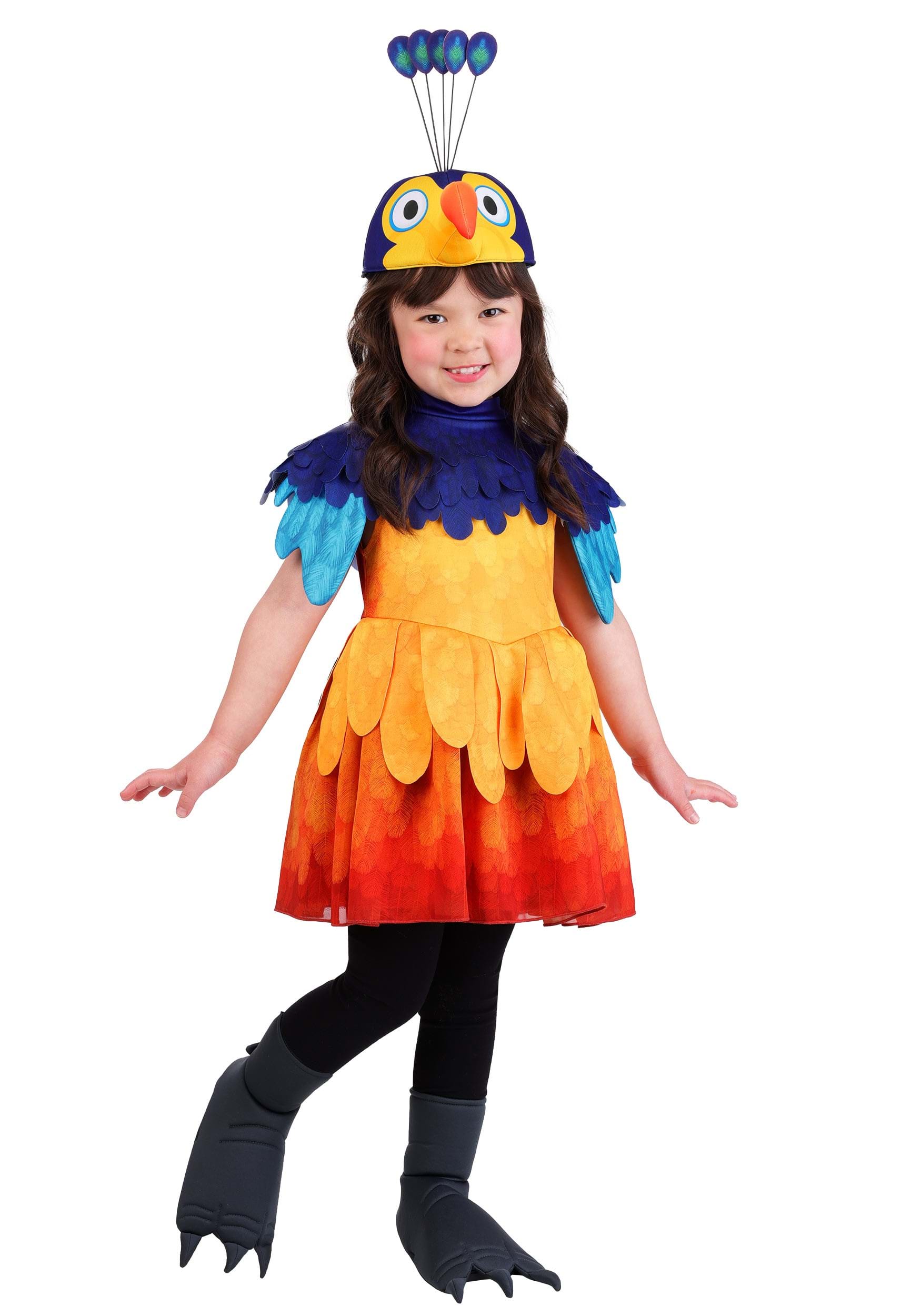 Girl's Pixar UP Toddler Kevin Costume Dress | Pixar Costumes
