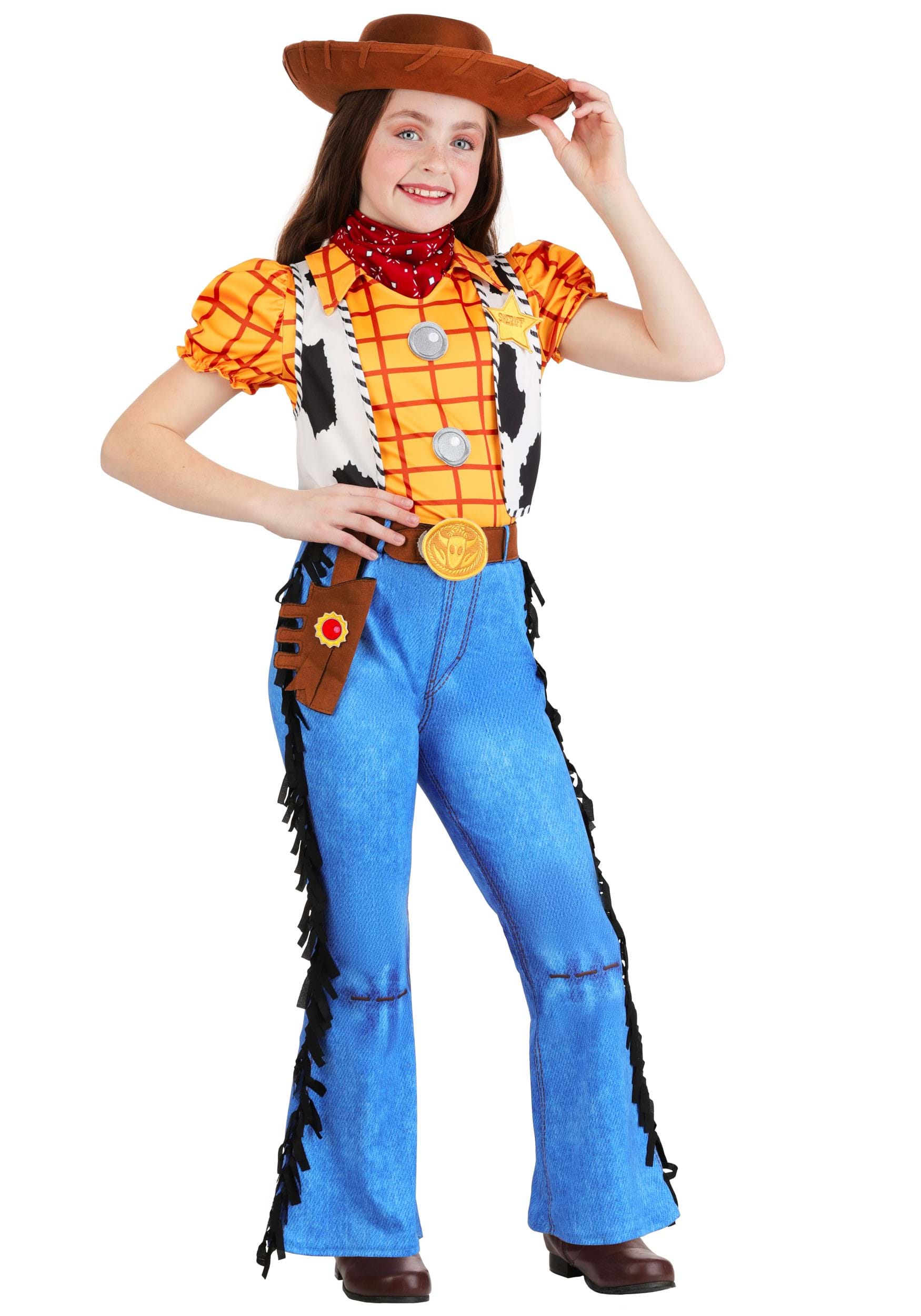 Pixar Toy Story Girl's Woody Costume | Disney Costumes