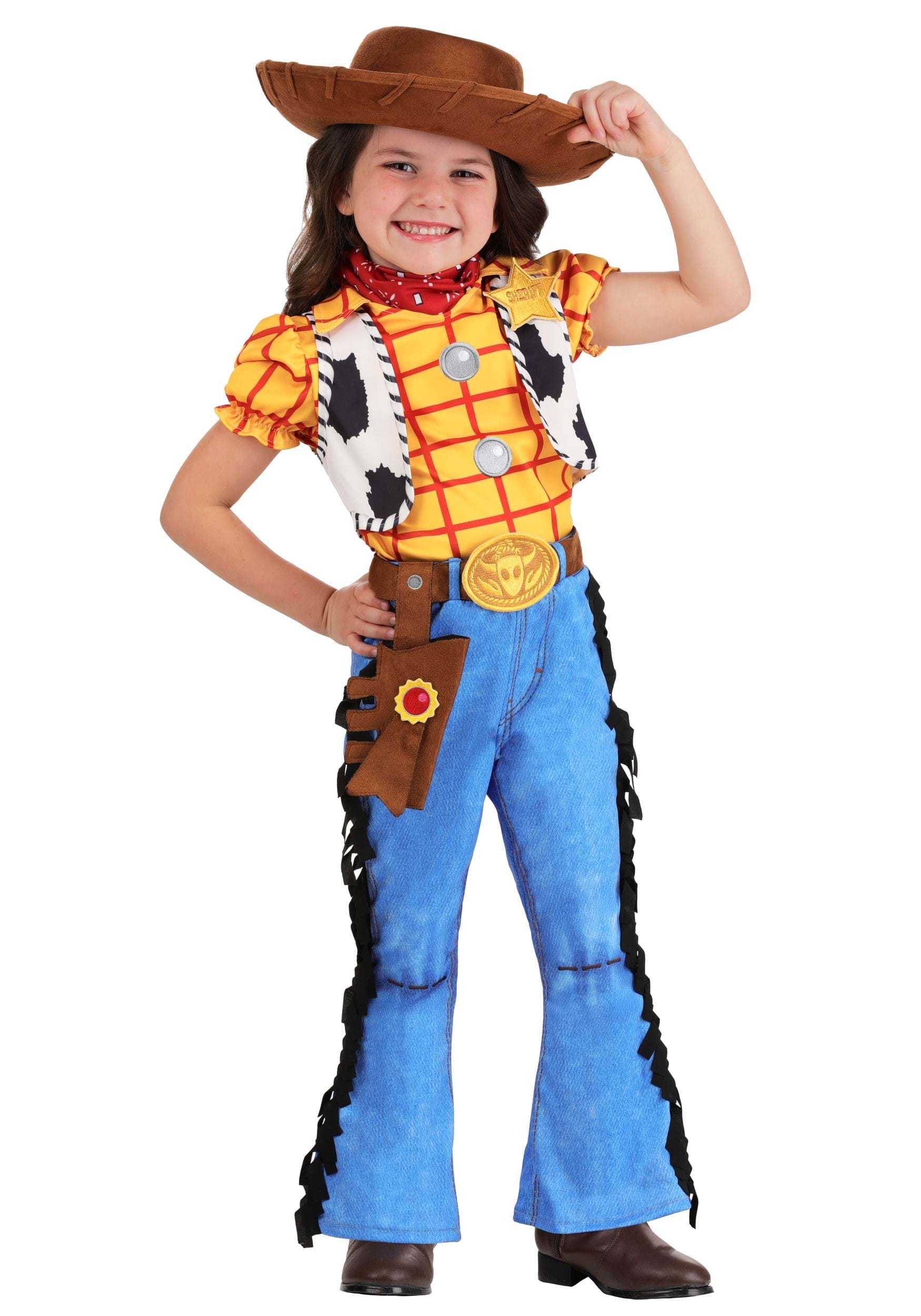 Pixar Toy Story Girl's Toddler Woody Costume | Disney Costumes