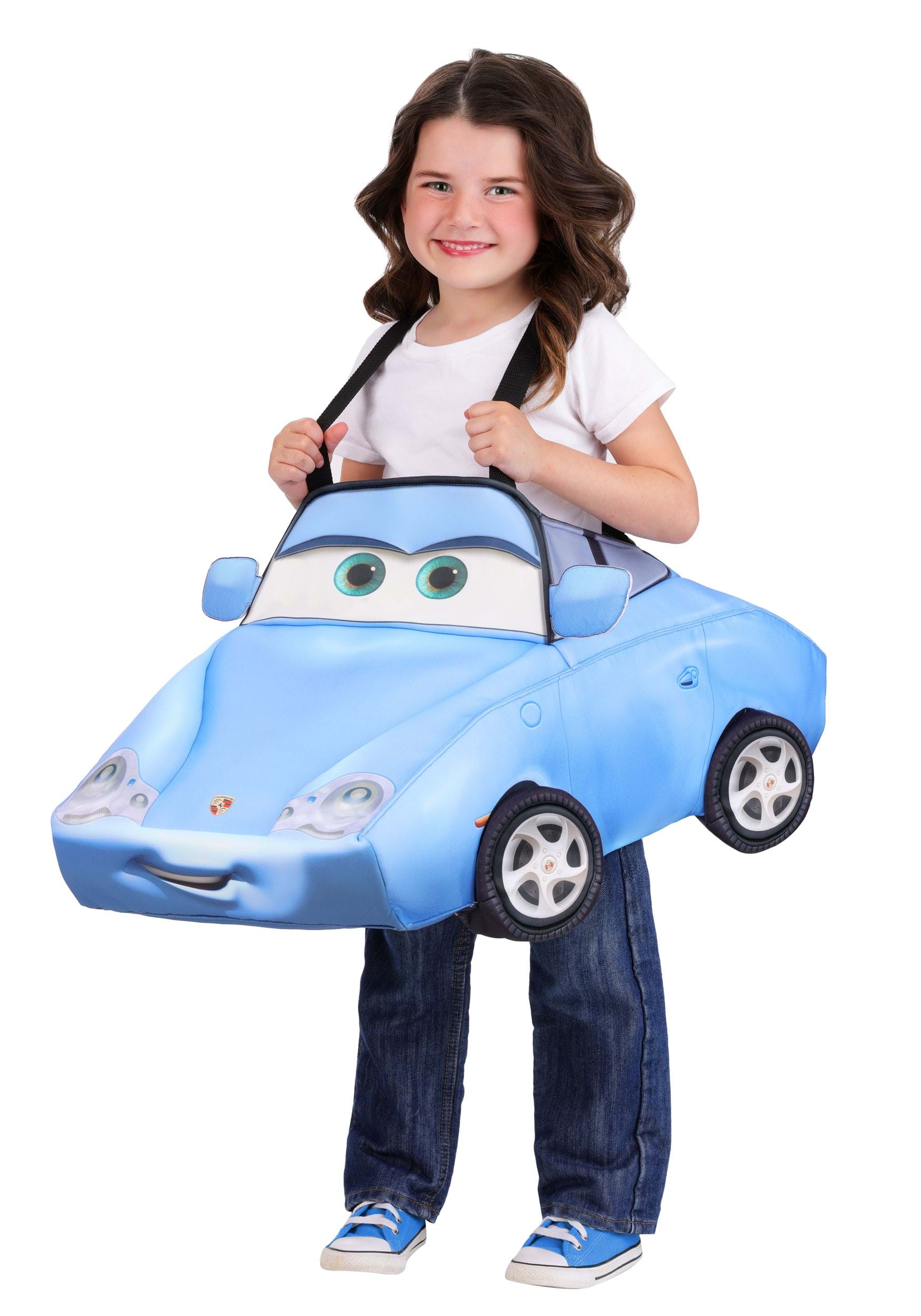 Girl's Pixar Cars Sally Ride-In Toddler Costume | Disney Costumes