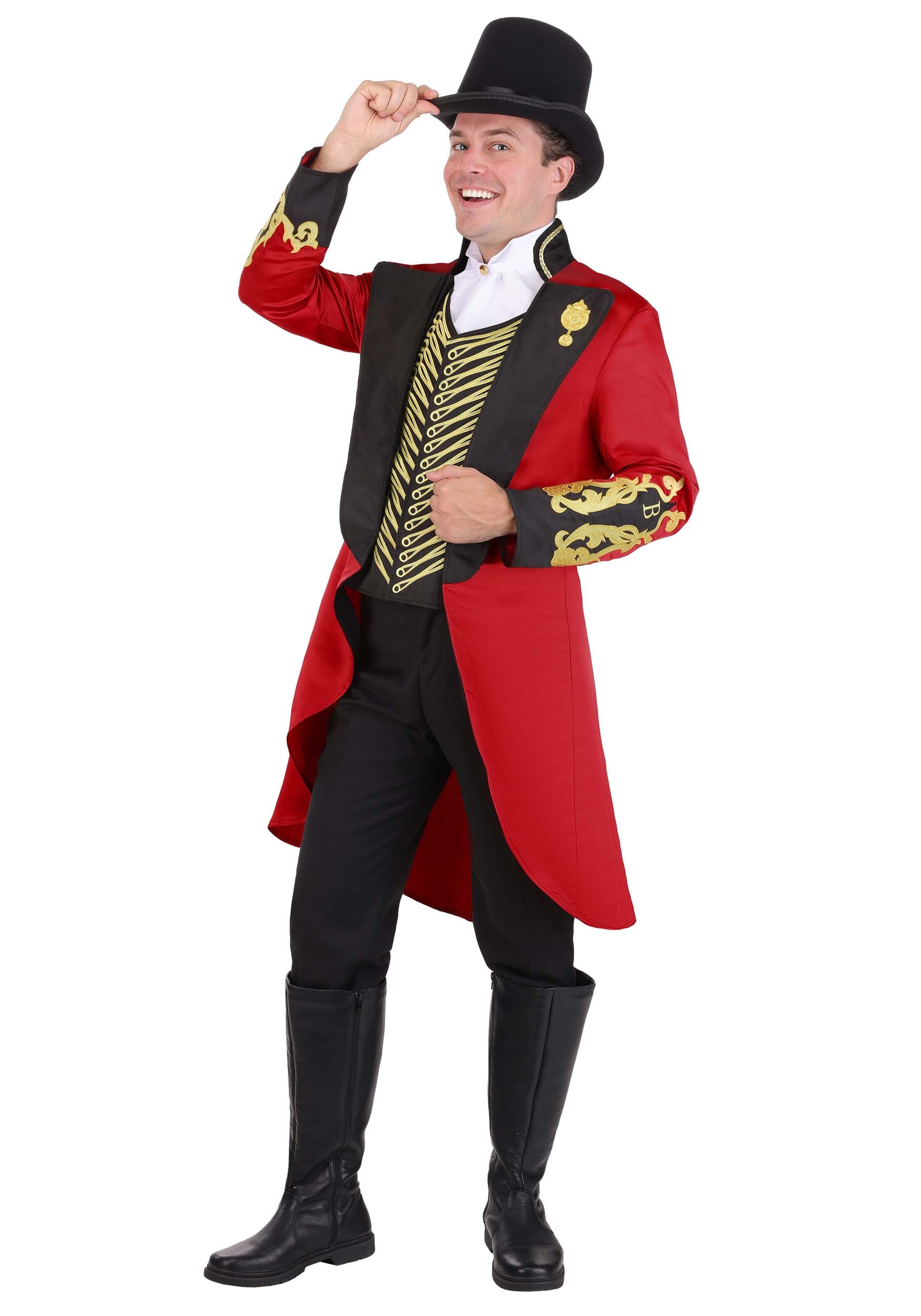 Greatest Showman P.T. Barnum Ringmaster Men's Costume | Movie Costumes