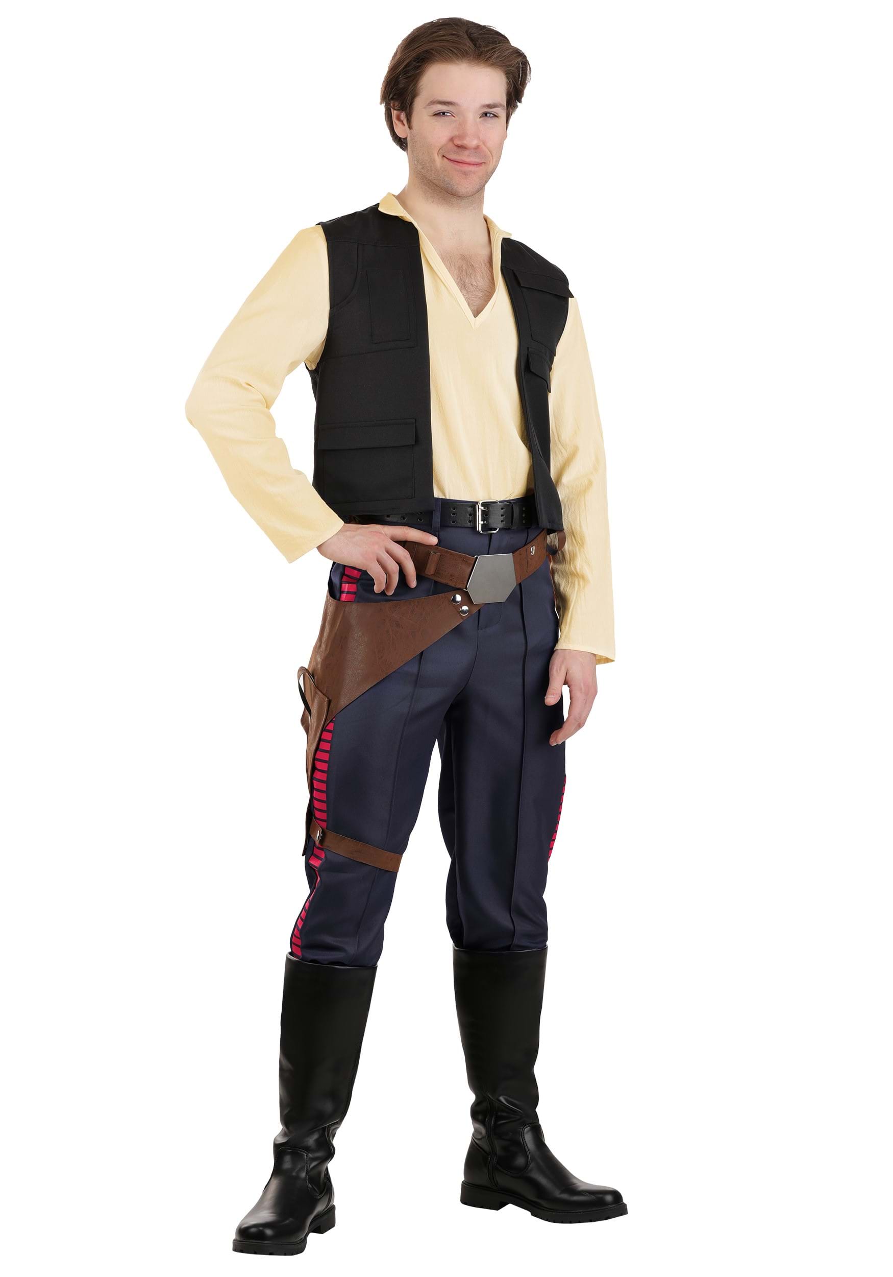 Deluxe Star Wars Han Solo Costume for Men | Star Wars Costumes