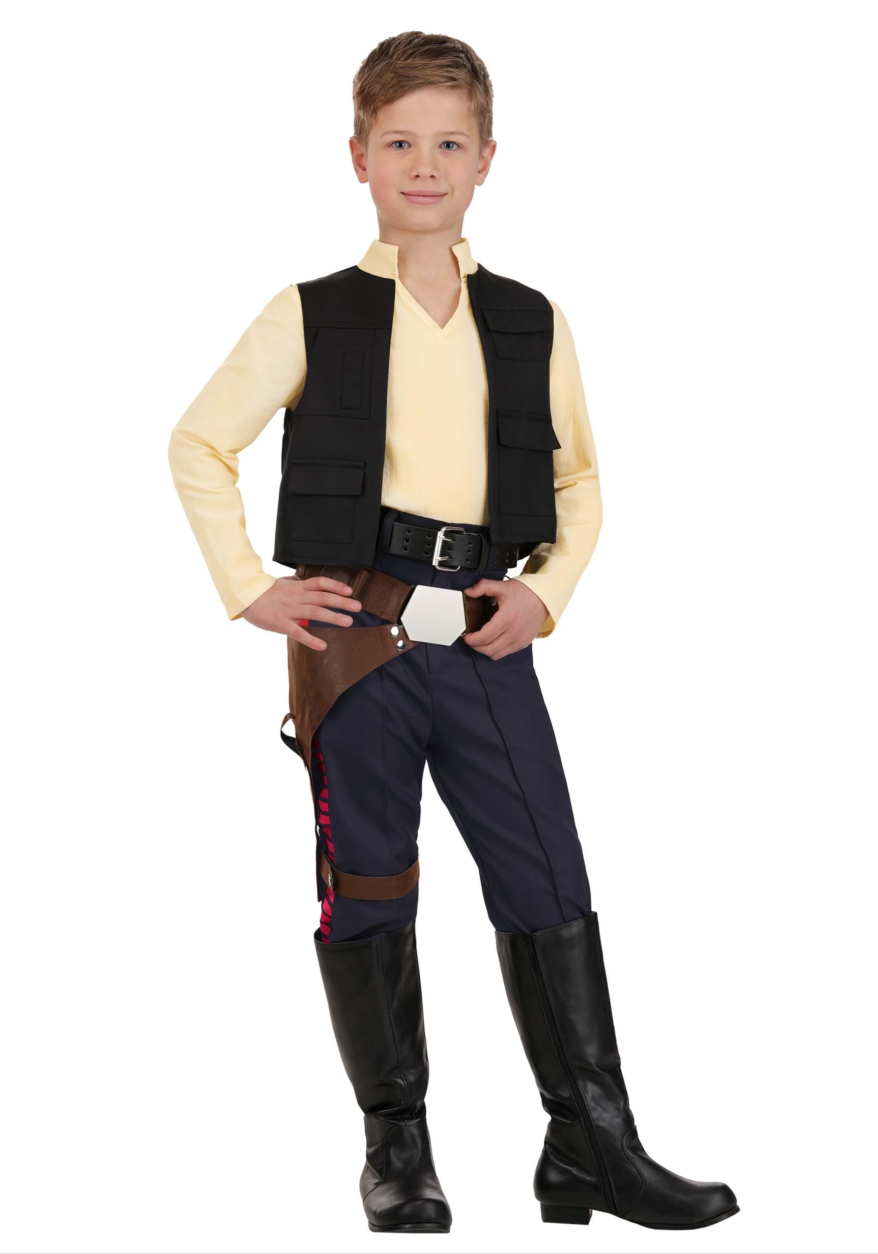 Kid's Deluxe Star Wars Han Solo Costume | Star Wars Costumes