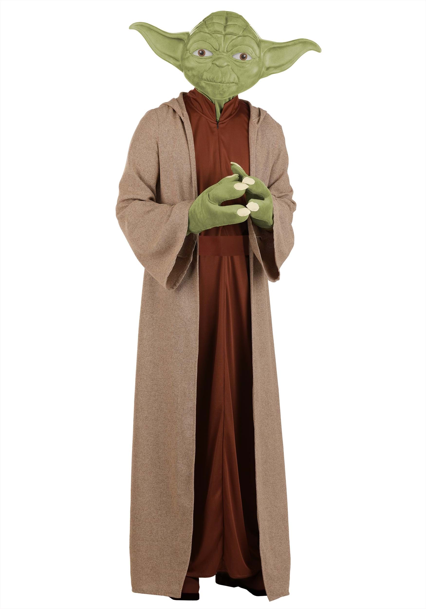 Deluxe Men's Star Wars Yoda Costume with Mask | Star Wars Costumes