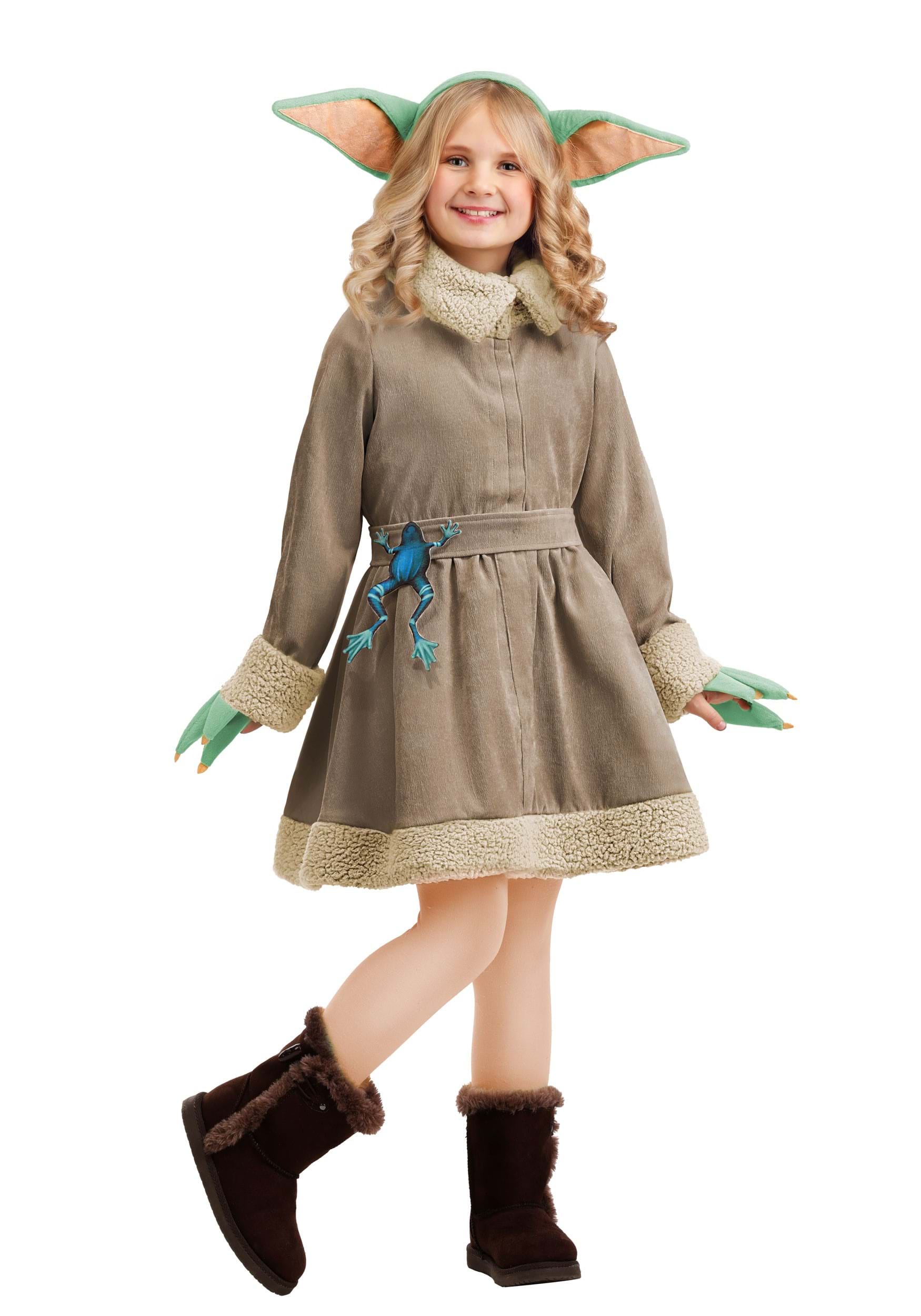Star Wars Girl's Grogu Costume Dress | Star Wars Costumes
