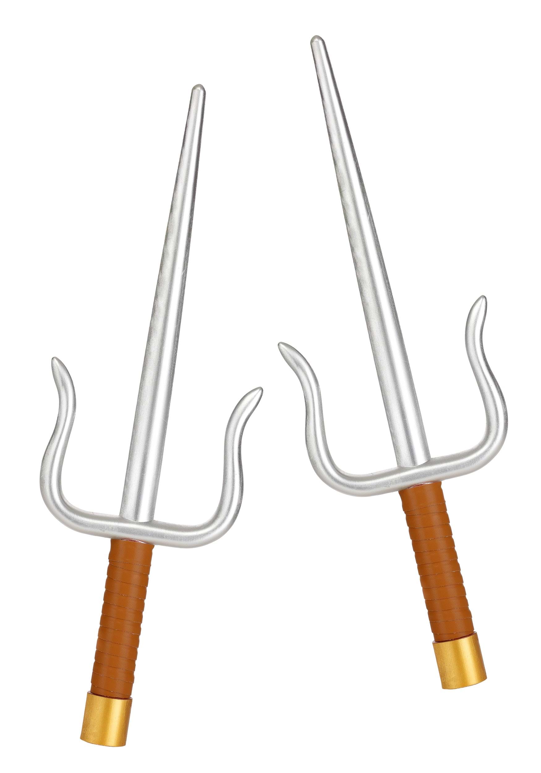 Teenage Mutant Ninja Turtles Raphael's Cosplay Sais Prop | Nickelodeon Accessories