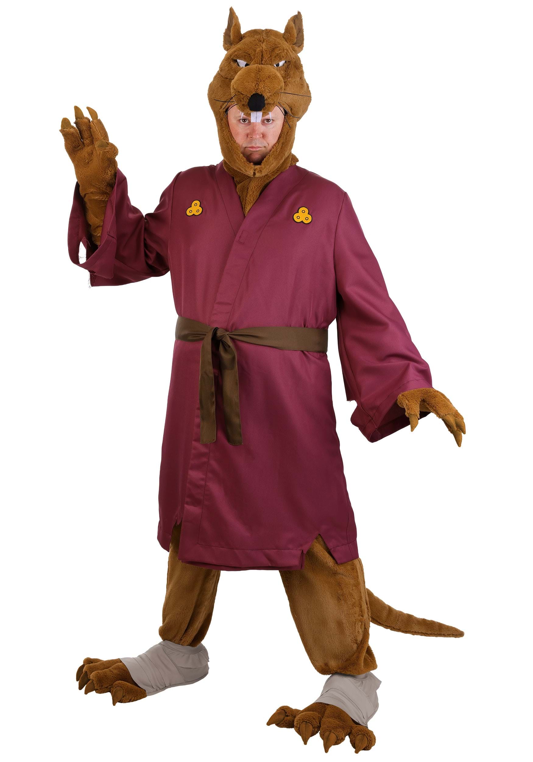 Men's Plus Size Teenage Mutant Ninja Turtles Master Splinter Costume | Nickelodeon Costumes