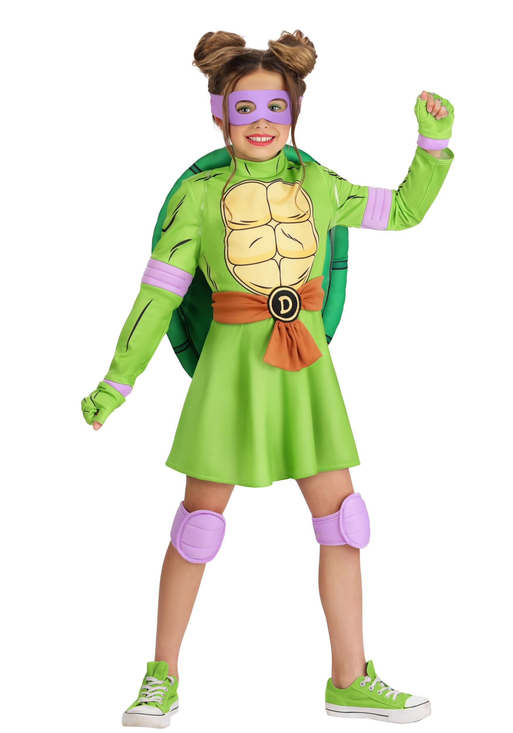 Teenage Mutant Ninja Turtles Girl's Donatello Costume Dress | Nickelodeon Costumes