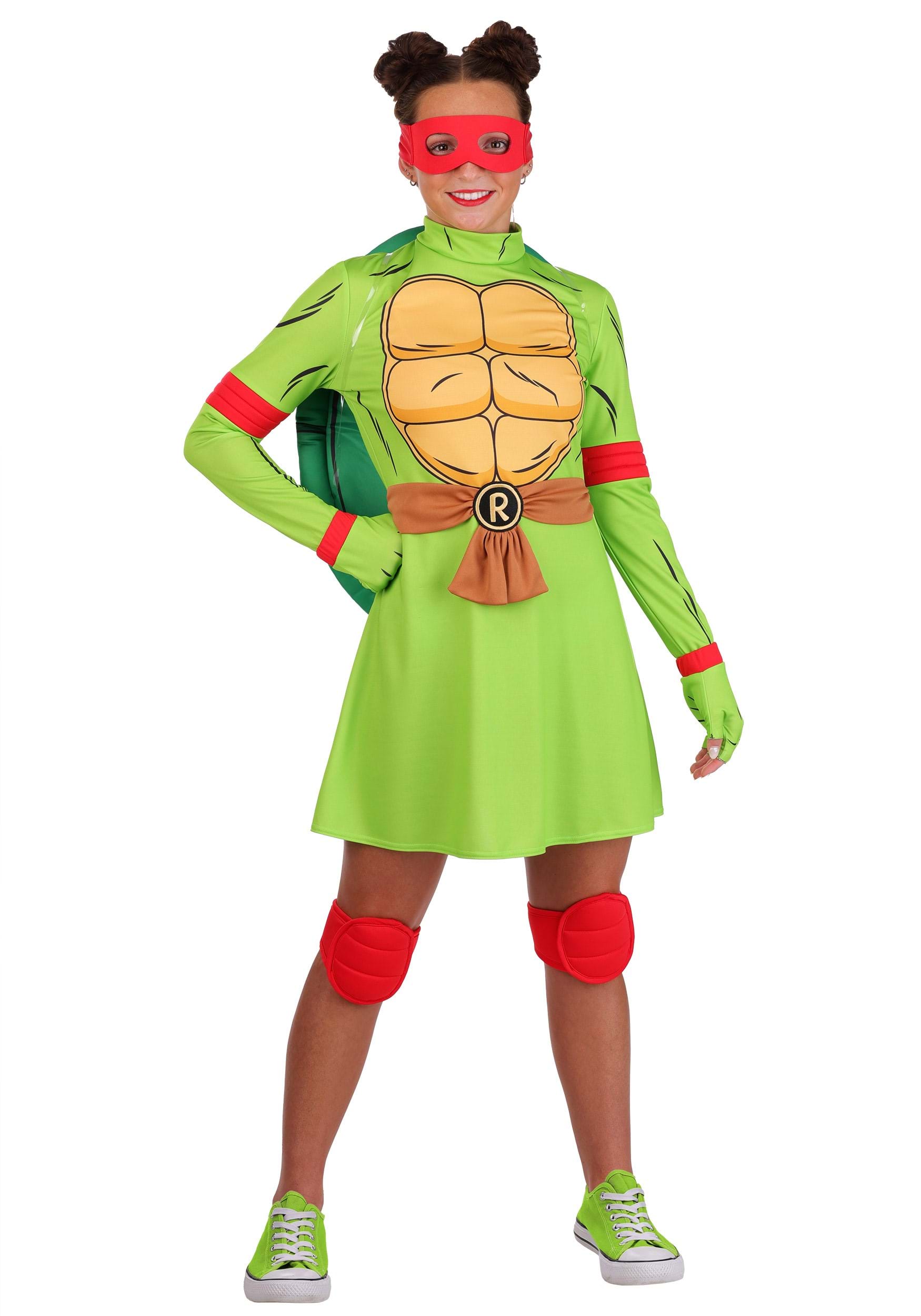 Teenage Mutant Ninja Turtles Raphael Costume Dress for Women | Nickelodeon Costumes
