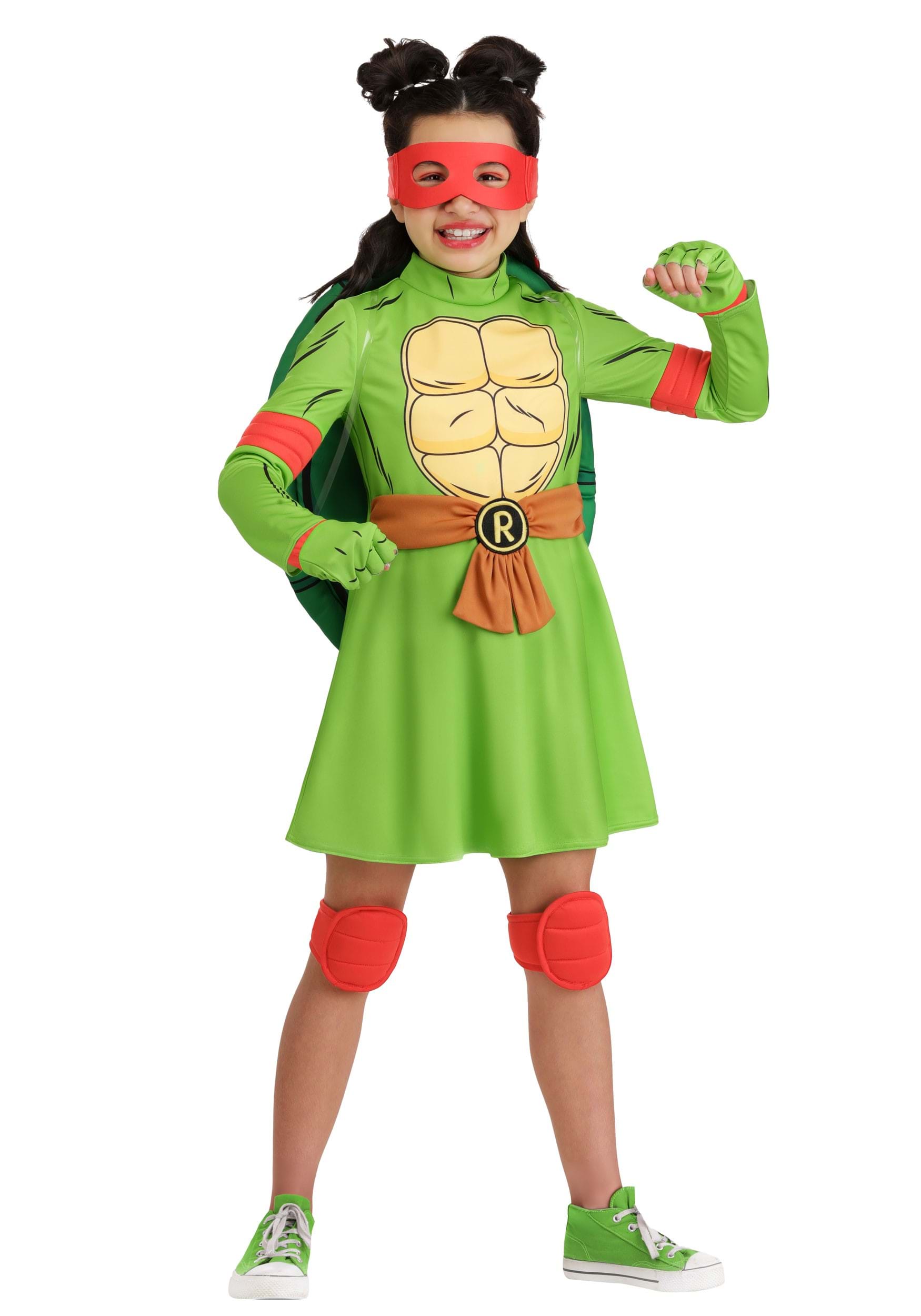 Teenage Mutant Ninja Turtles Girl's Raphael Costume Dress | Nickelodeon Costumes