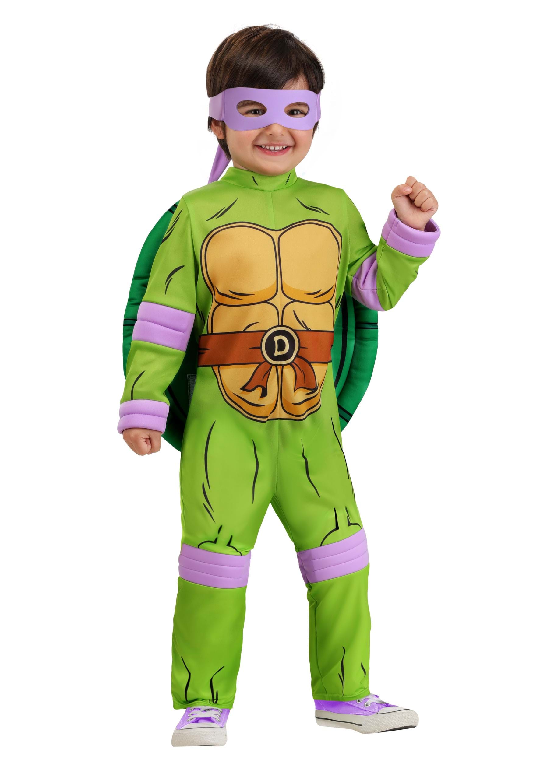 Boy's Teenage Mutant Ninja Turtles Toddler Donatello Costume | Nickelodeon Costumes