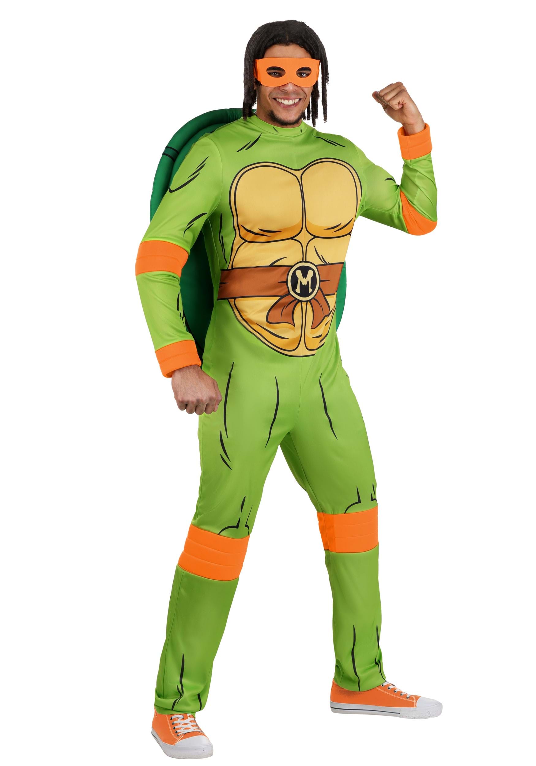 Teenage Mutant Ninja Turtles Michelangelo Men's Costume | Nickelodeon Costumes