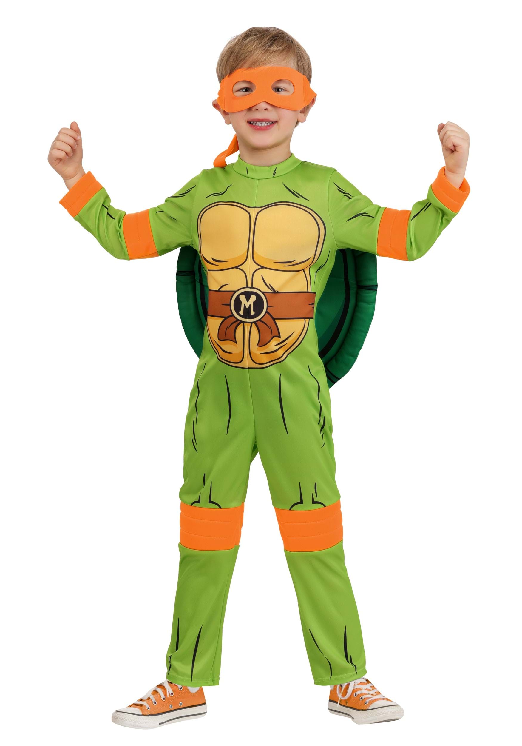 Boy's Teenage Mutant Ninja Turtles Toddler Michelangelo Costume | Nickelodeon Costumes