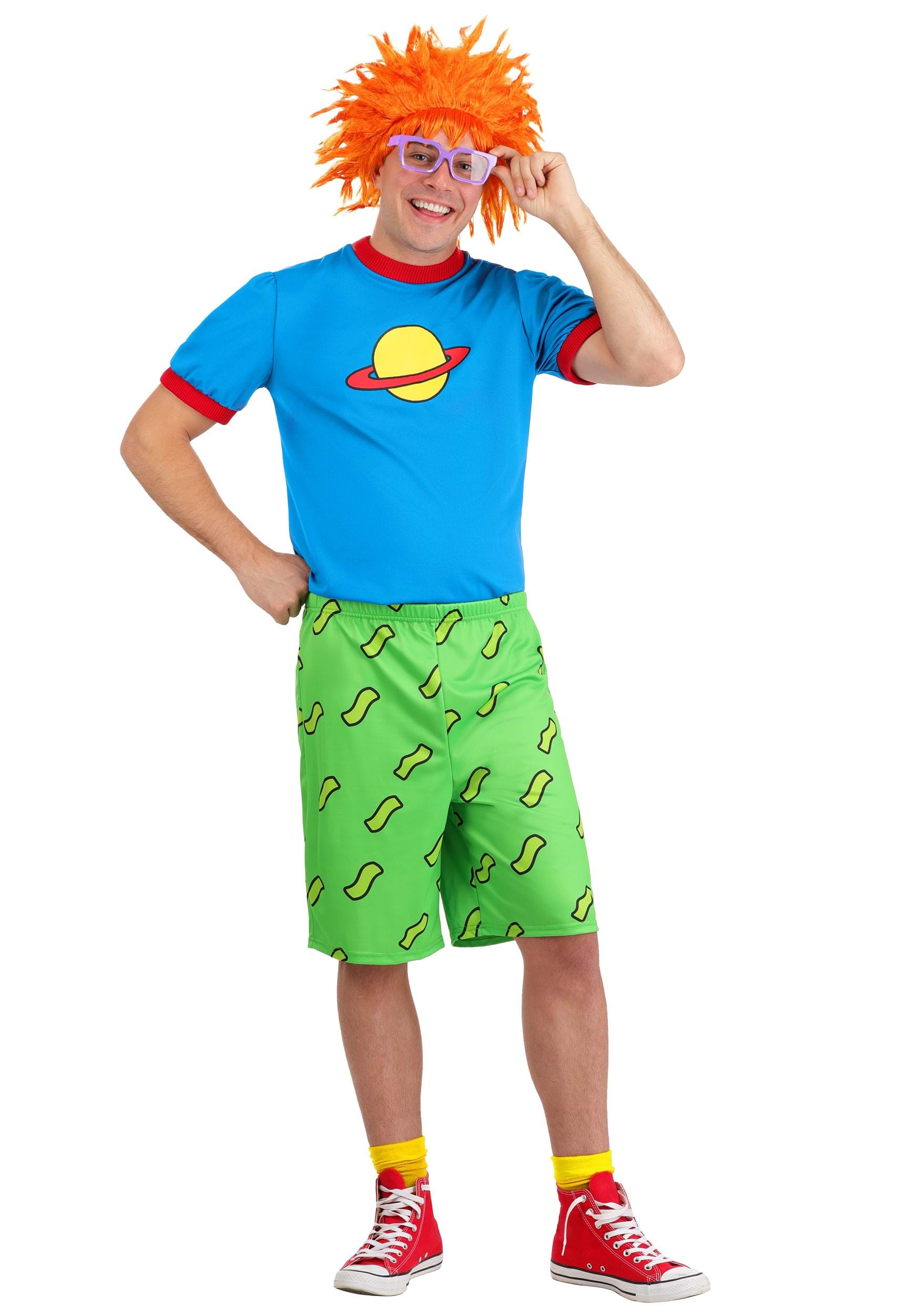 Nickelodeon Rugrats Chuckie Men's Costume | Nickelodeon Costumes