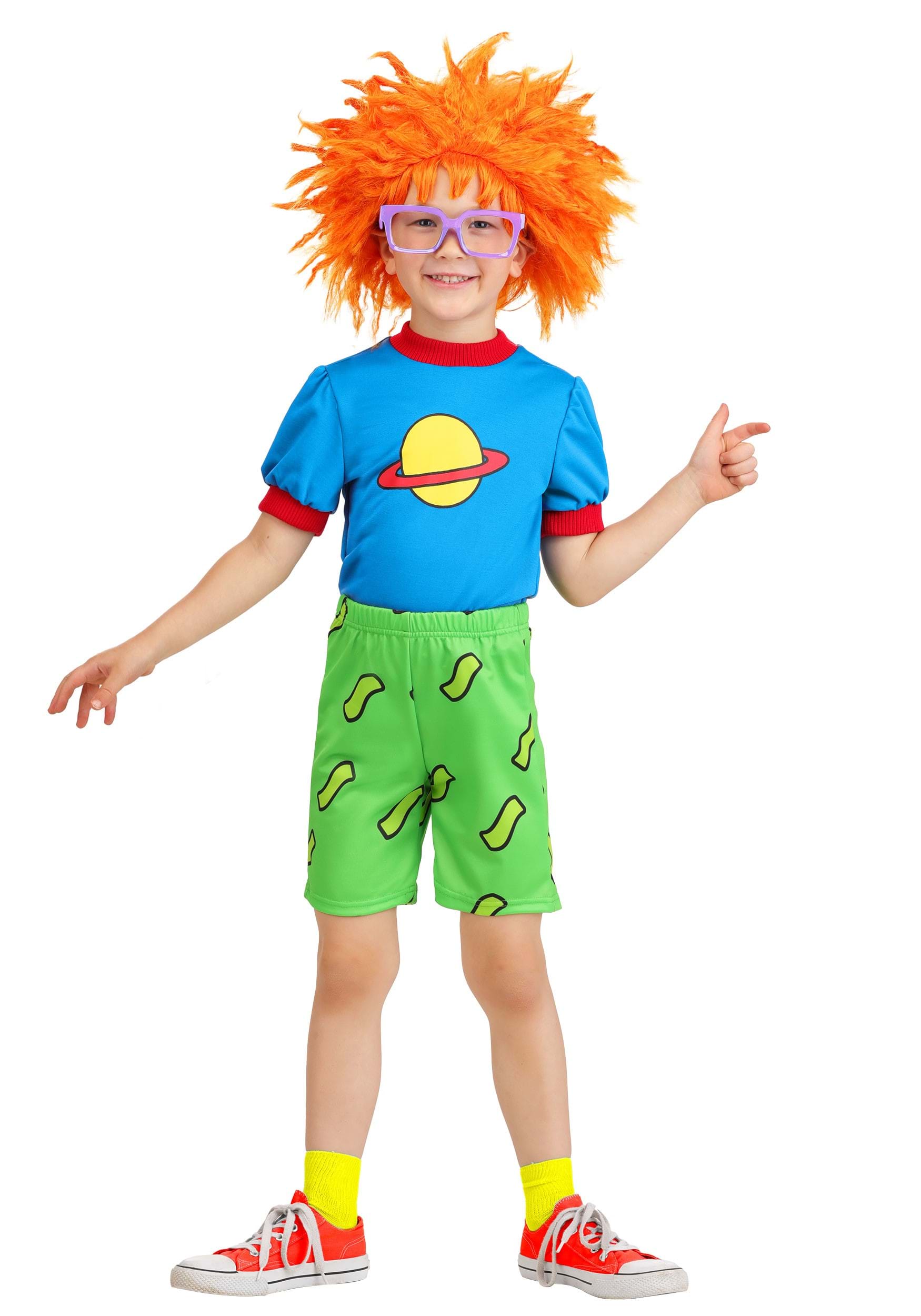 Boy's Nickelodeon Rugrats Toddler Chuckie Costume | Nickelodeon Costumes