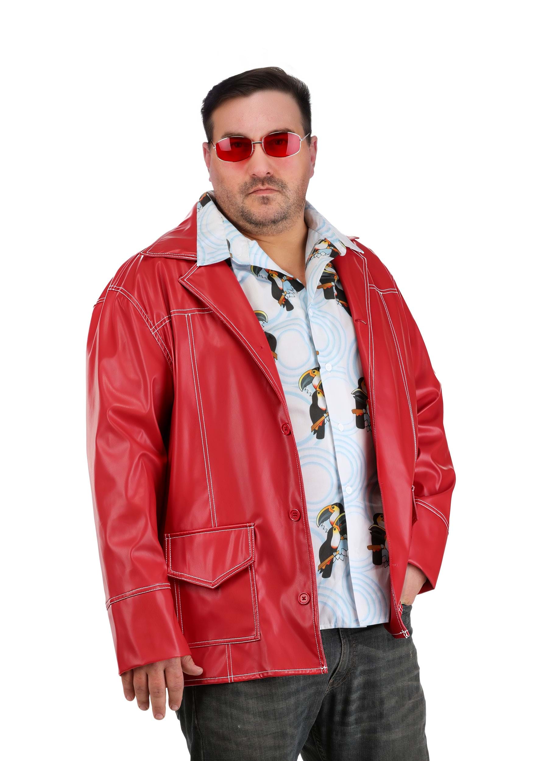 Men's Plus Size Deluxe Fight Club Tyler Durden Costume | Movie Costumes