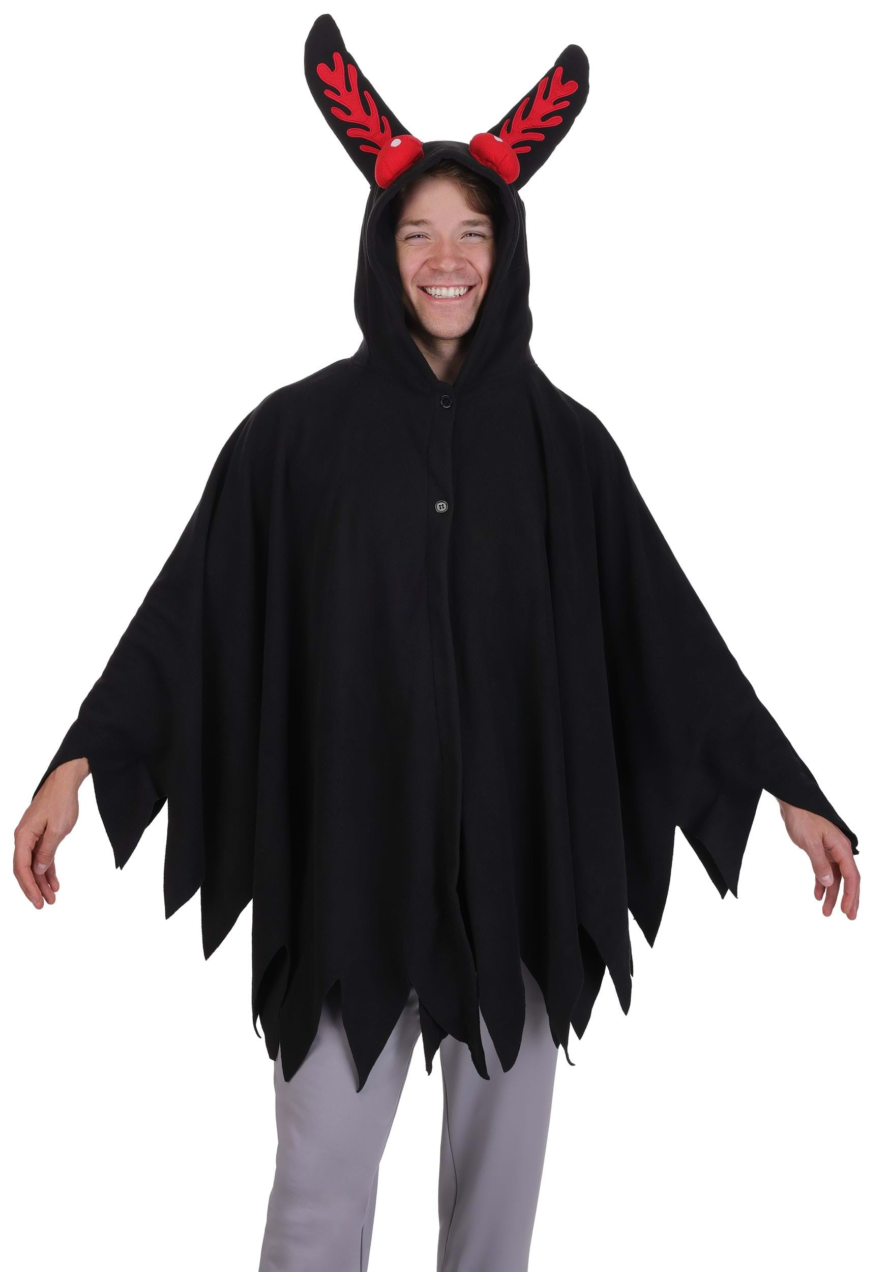 Mothman Poncho Costume for Adults | Halloween Ponchos