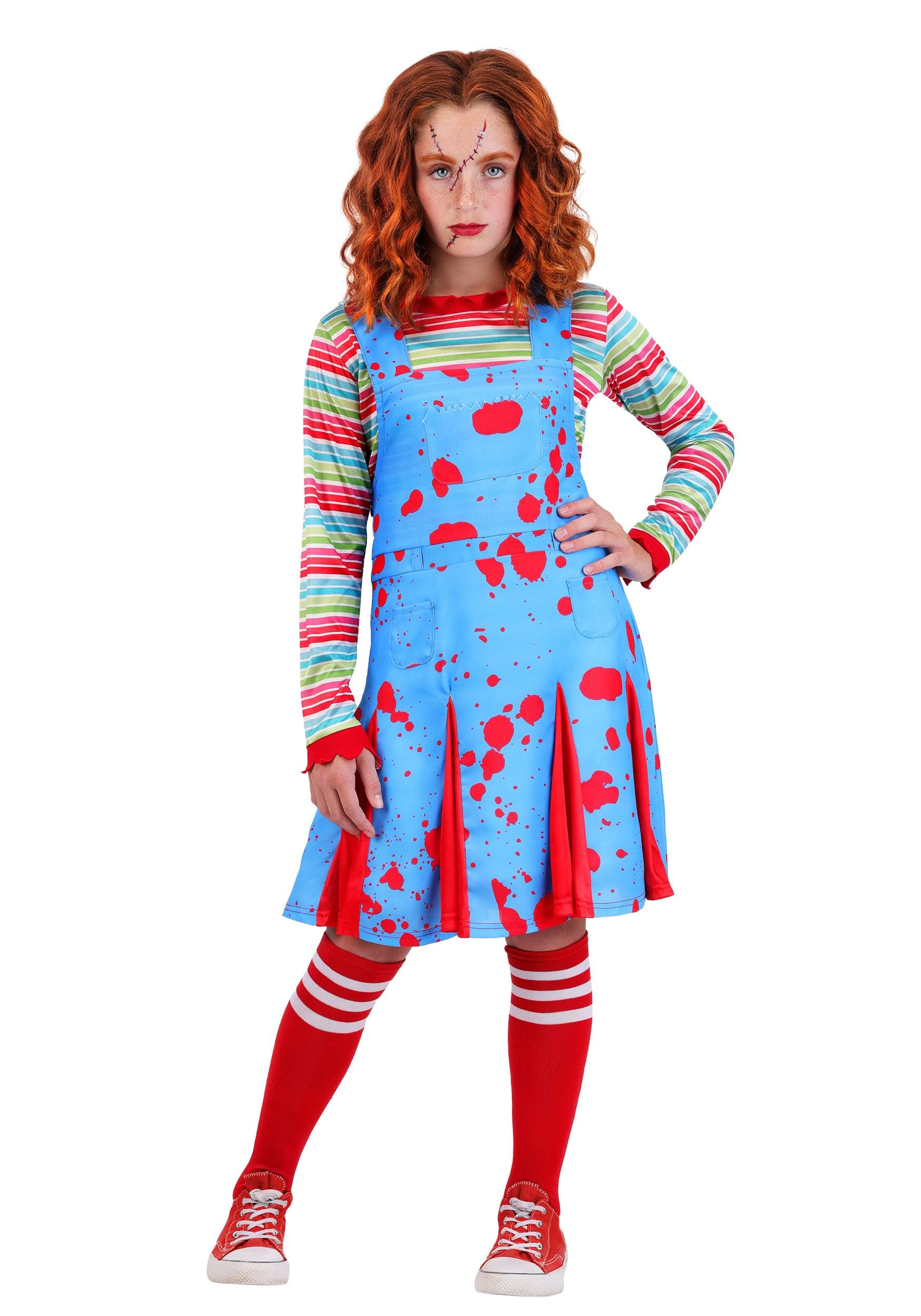 Come Play Killer Doll Girl's Costume | Horror Movie Costumes