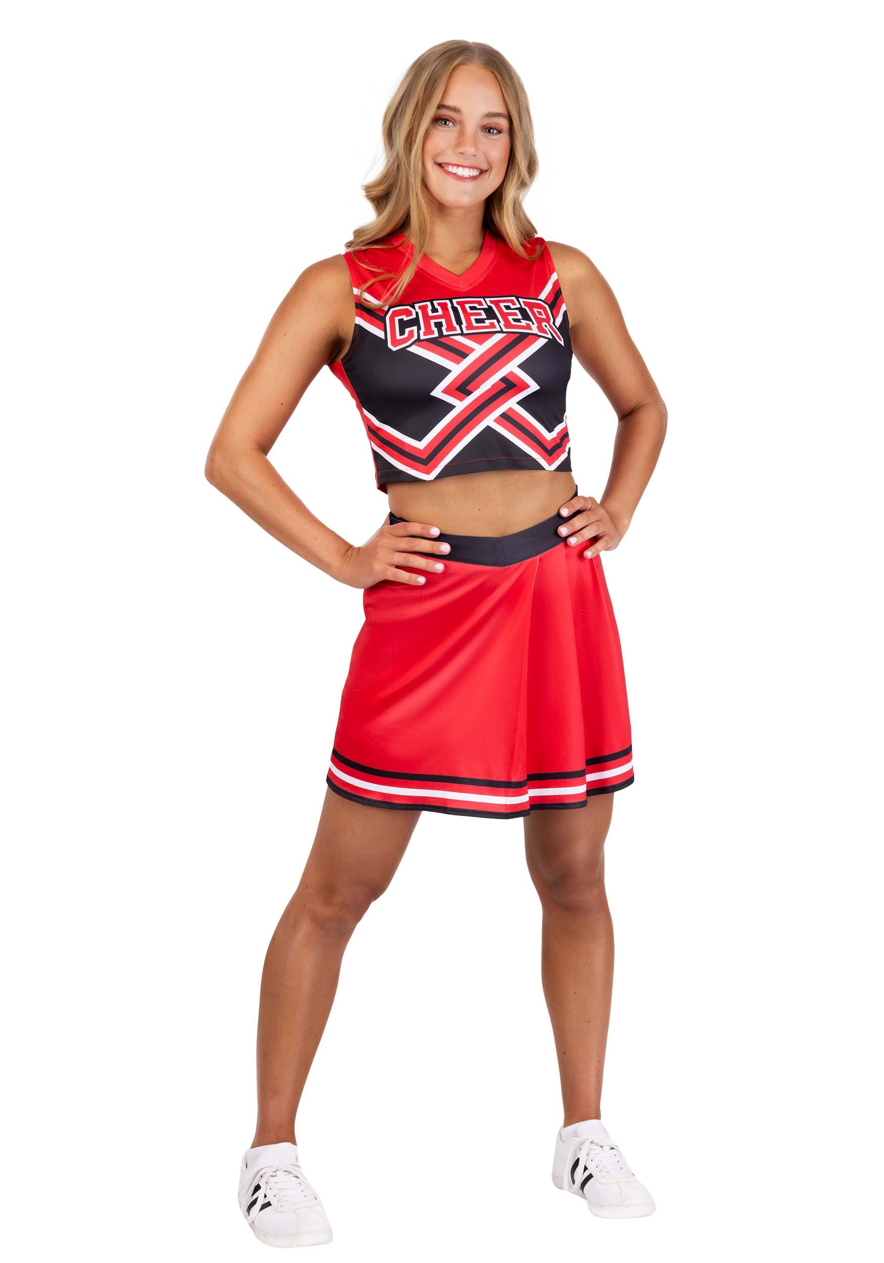Red Cheerleader Women's Costume | Sports Costumes